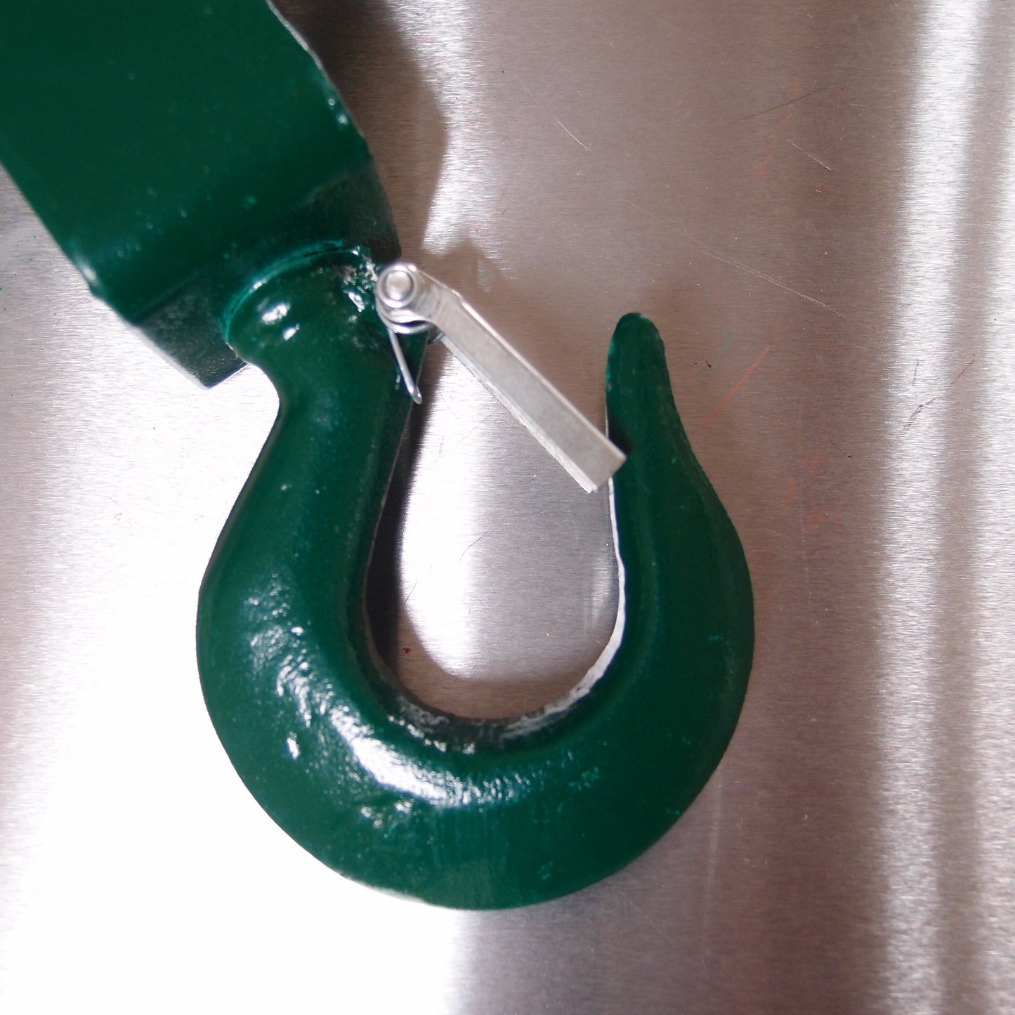 Gin Pulley Wheel Block - Green Painted