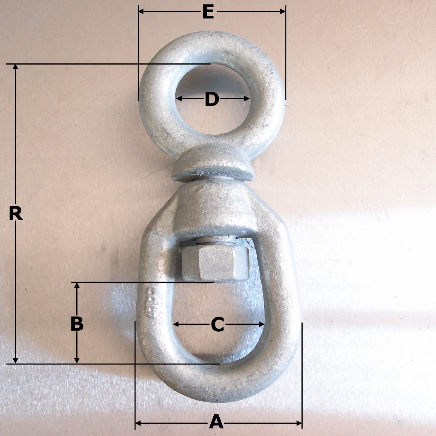 Chain/Mooring Swivels: Galvanised
