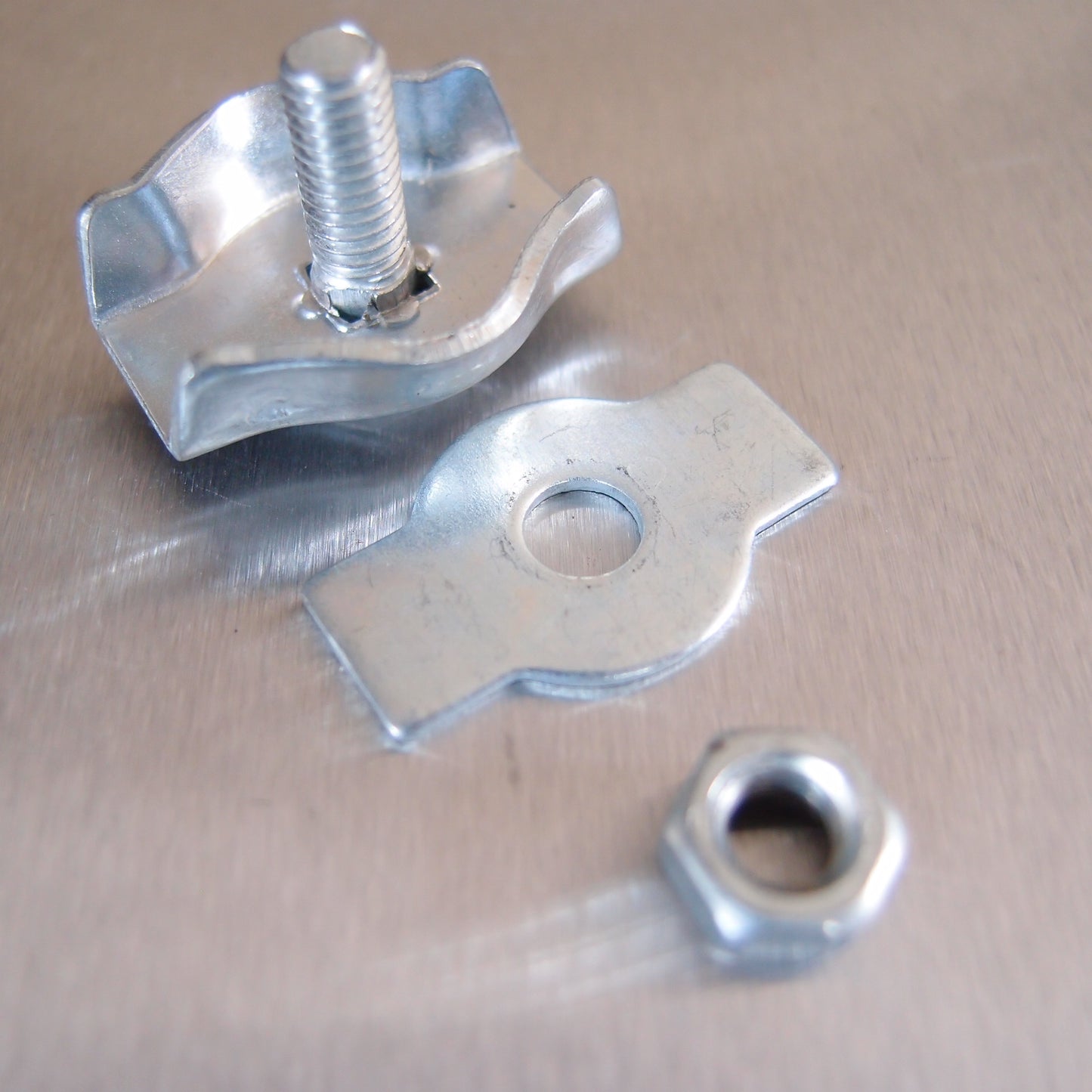 Simplex Wire Rope Grips: Zinc Plated