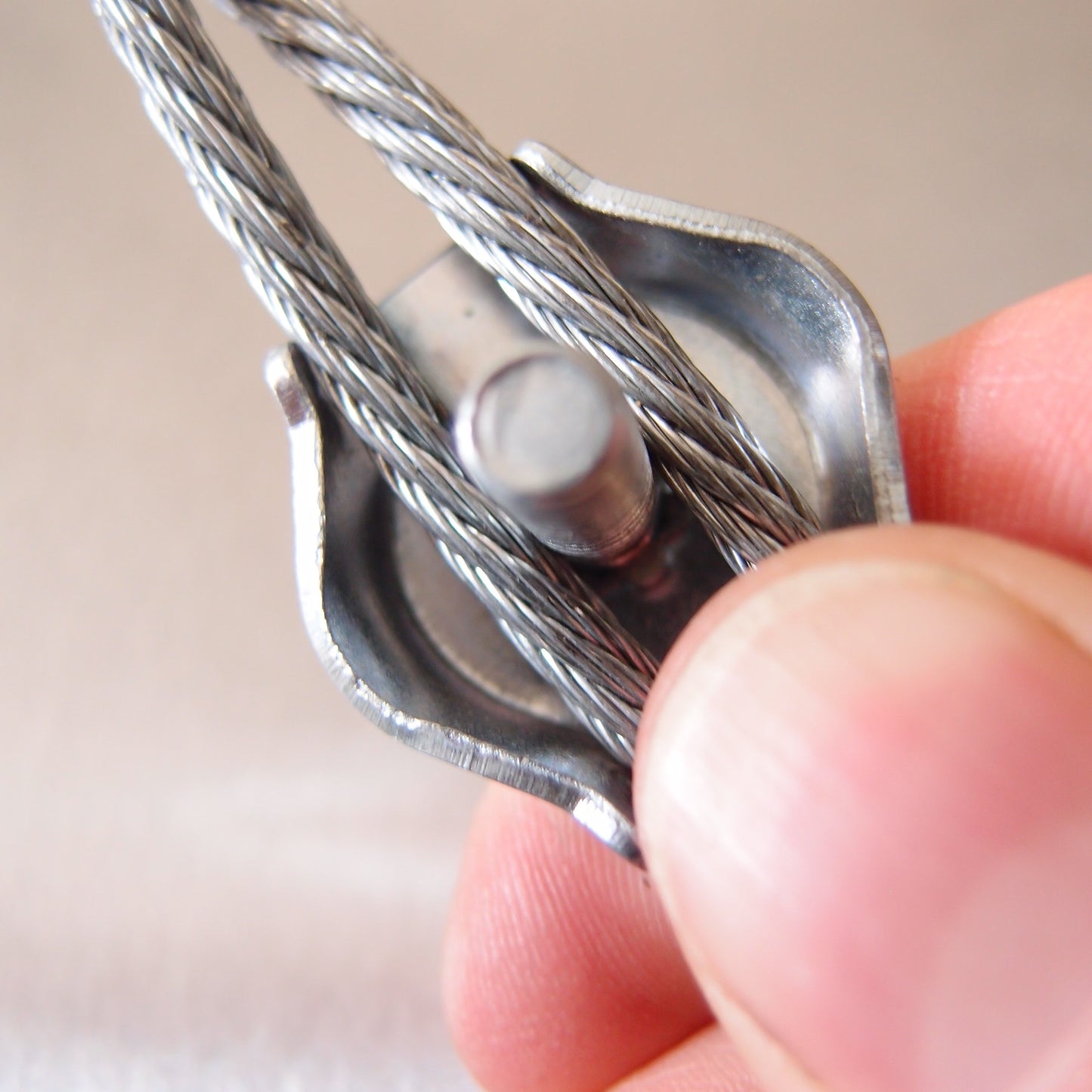 Simplex Wire Rope Grips: Zinc Plated