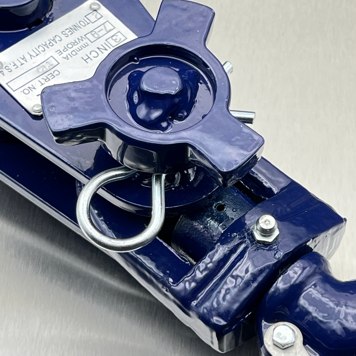 Lightweight Heavy Duty Snatch blocks - with Swivel Hook and Safety Catch