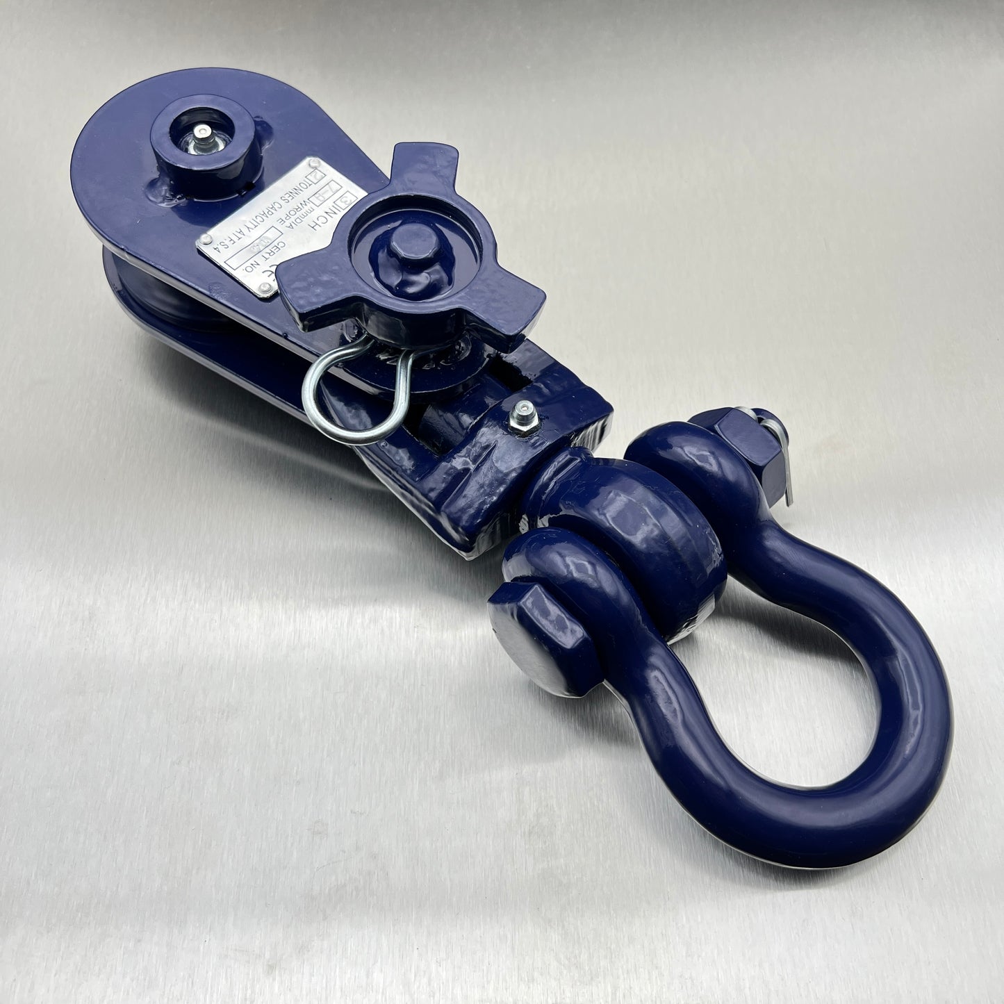 Lightweight Heavy Duty Snatch blocks - with Swivel Shackle