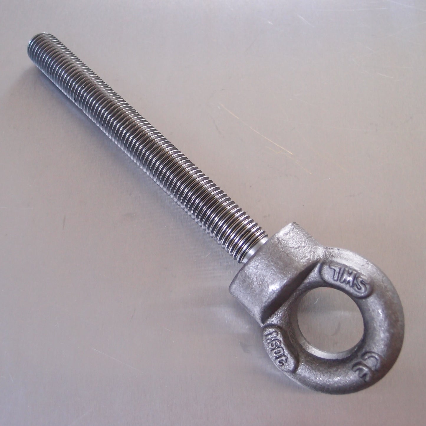 Metric Long Shank Collared Eyebolts - Tested and Certified