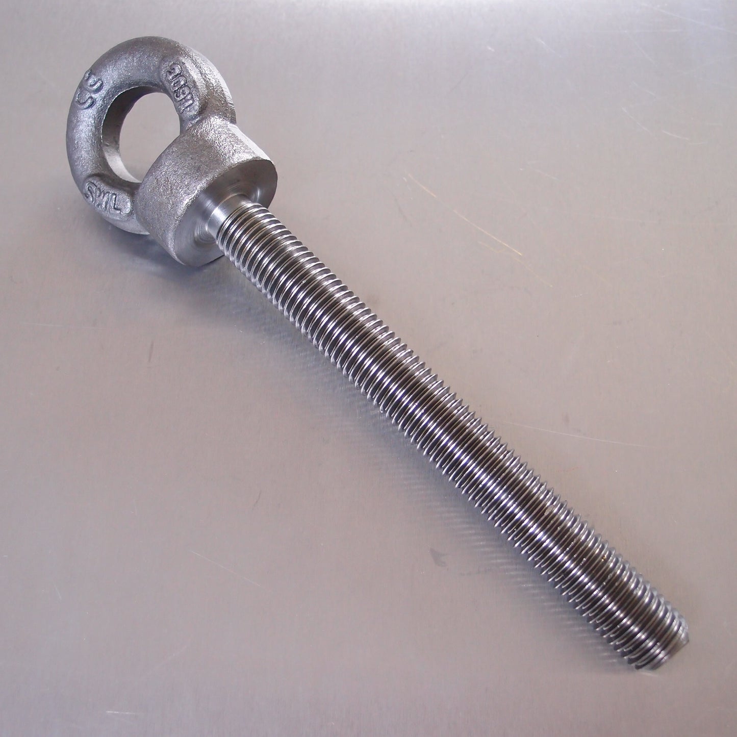 Metric Long Shank Collared Eyebolts - Tested and Certified