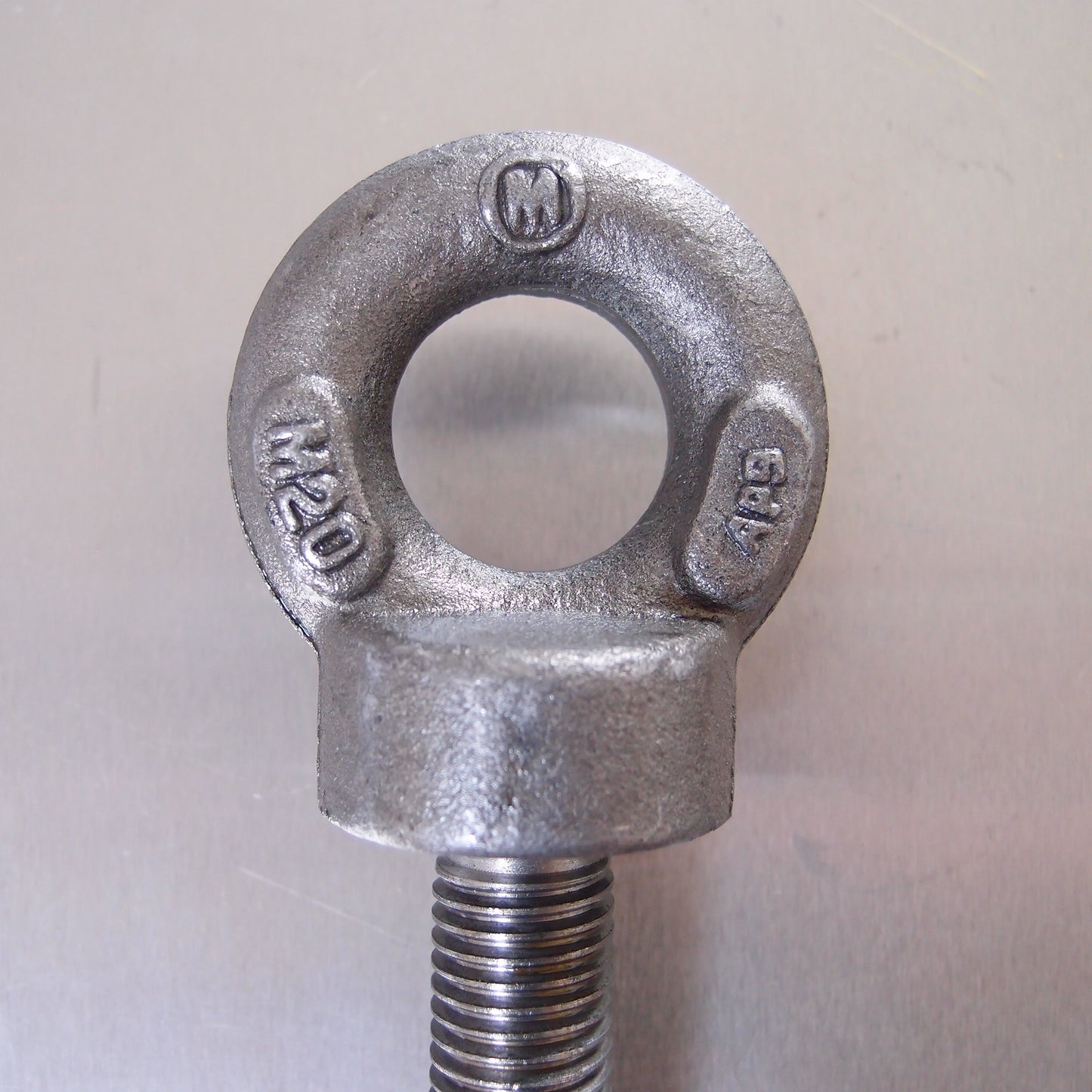 Metric Long Shank Collared Eyebolts - Tested and Certified
