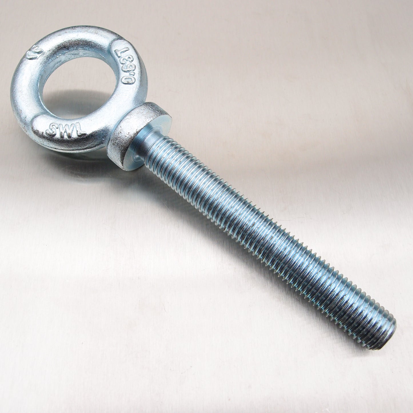 Metric Long Shank Dynamo Eyebolts Zinc Plated