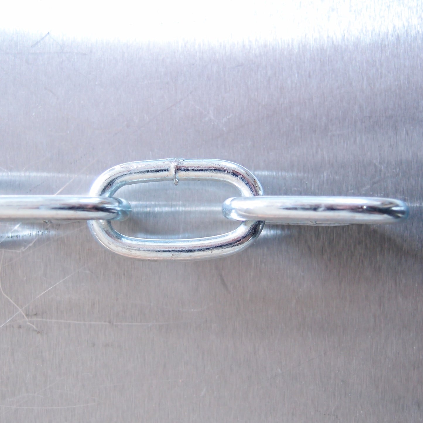 Mild Steel Welded Straight Link Chain - Zinc Plated