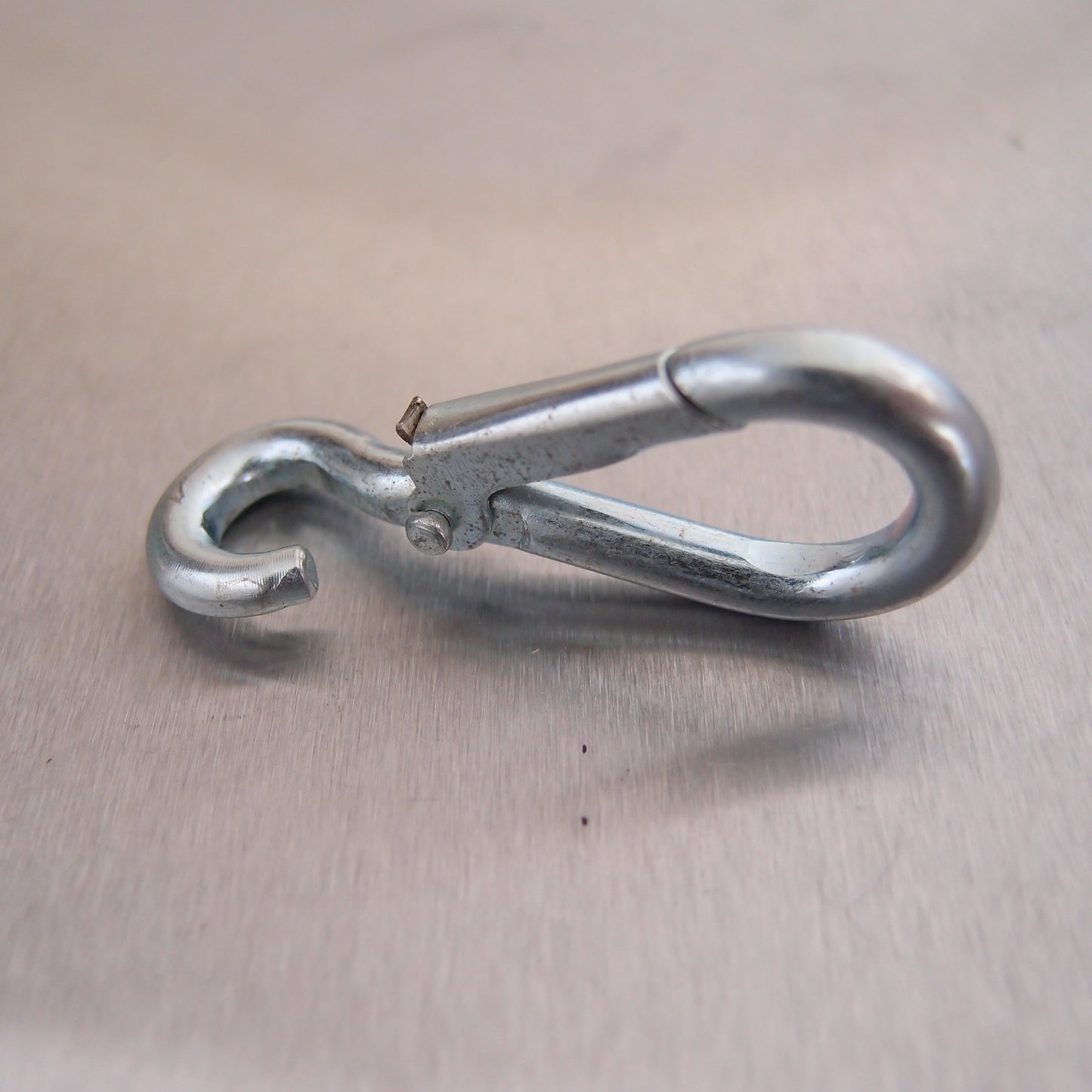 Spring Hook to Crue - Zinc Plated Steel