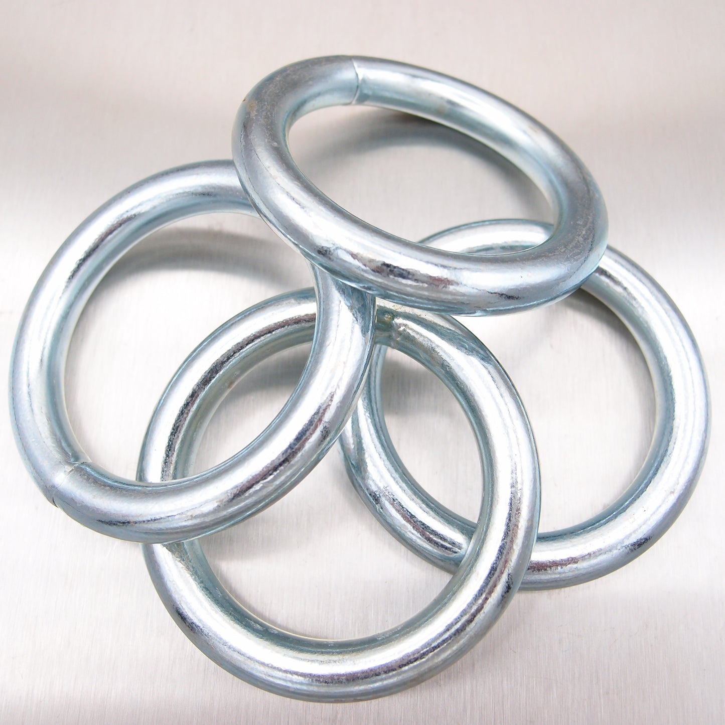 Welded Round Ring - Zinc Plated Steel