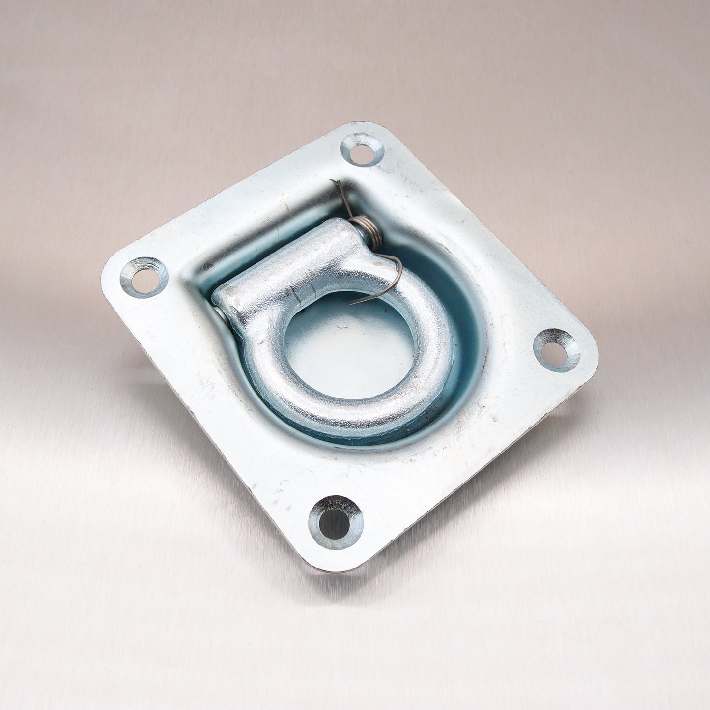 102mm x 96mm Recessed Lashing Link - Zinc Plated