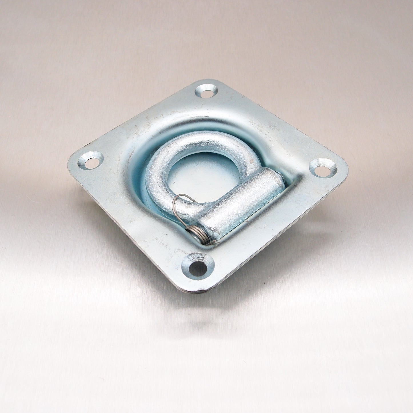 102mm x 96mm Recessed Lashing Link - Zinc Plated