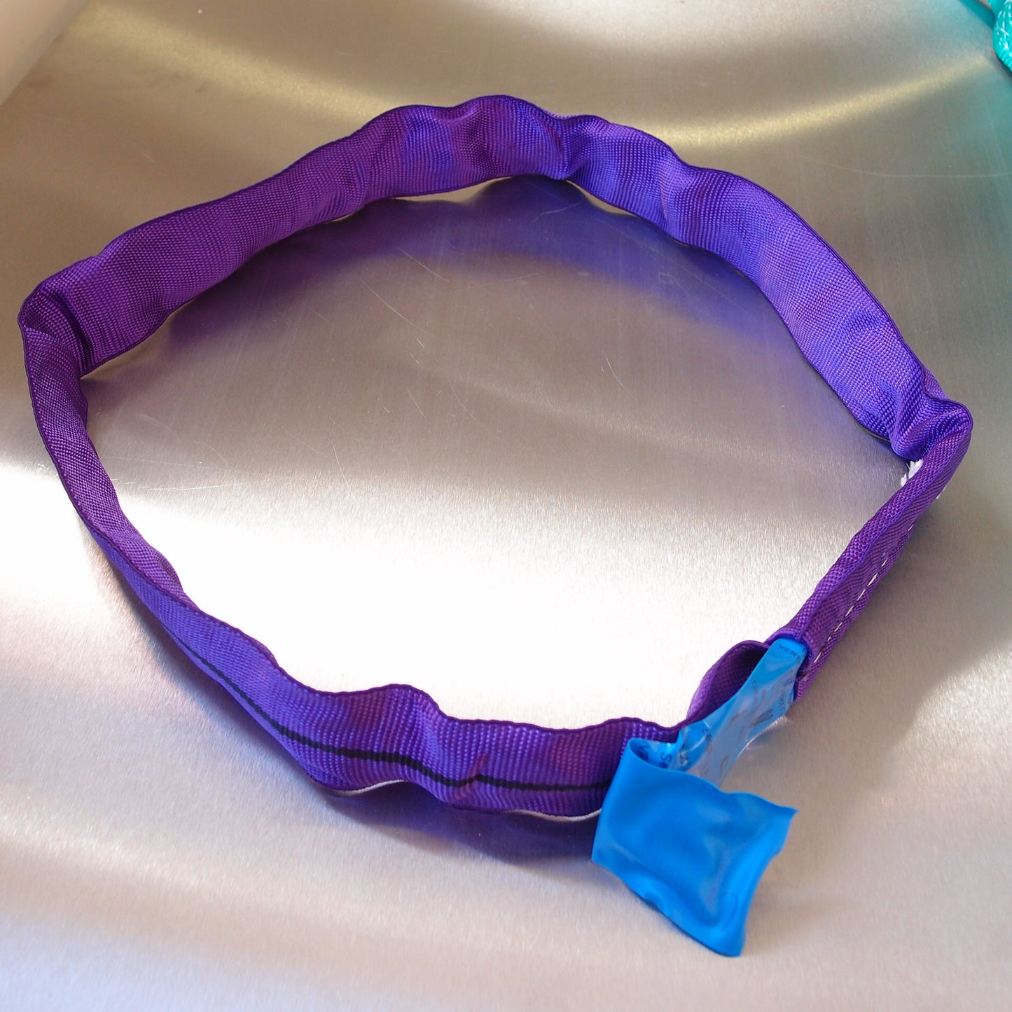 Round Slings Polyester to BSEN1492 Part 2 - 1000kg Load - violet