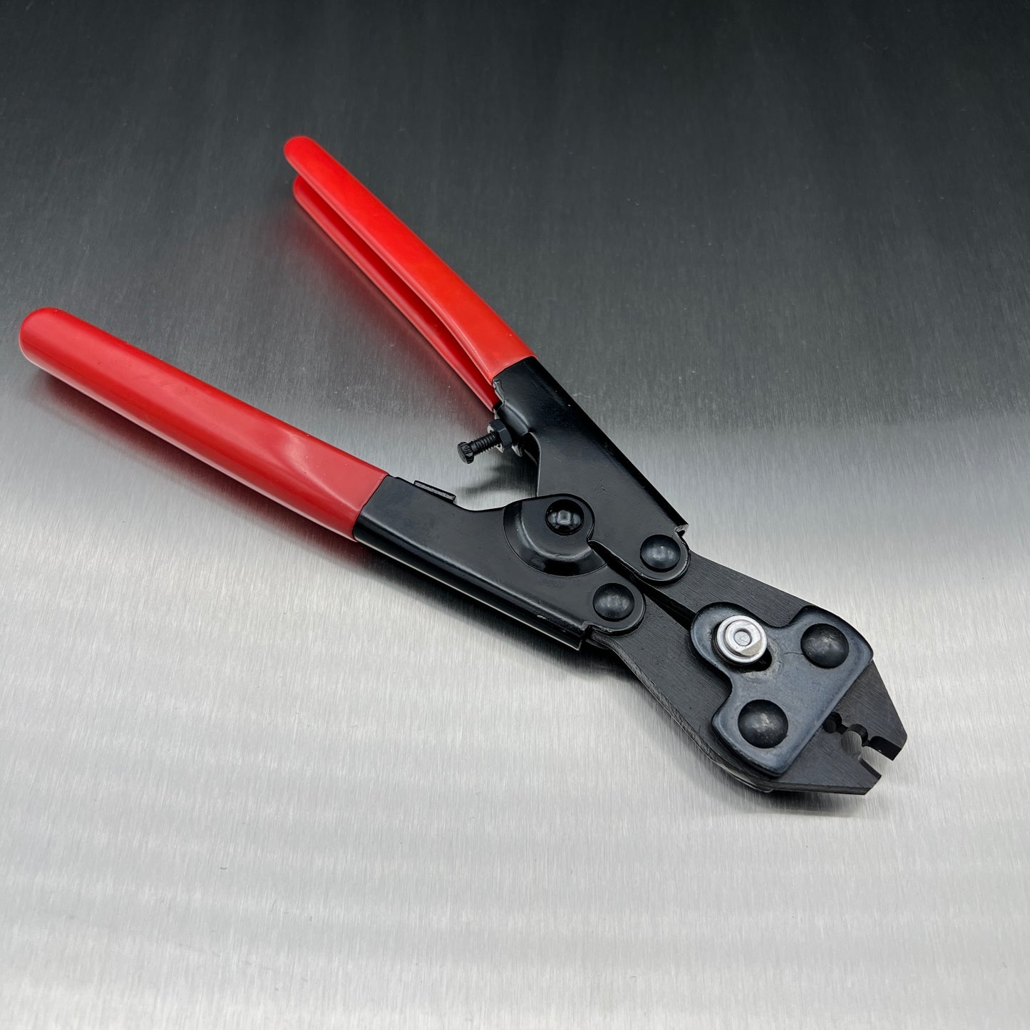 Wire Rope Swaging/Crimping/Rigging Tool - Handheld - Built-In Cutter