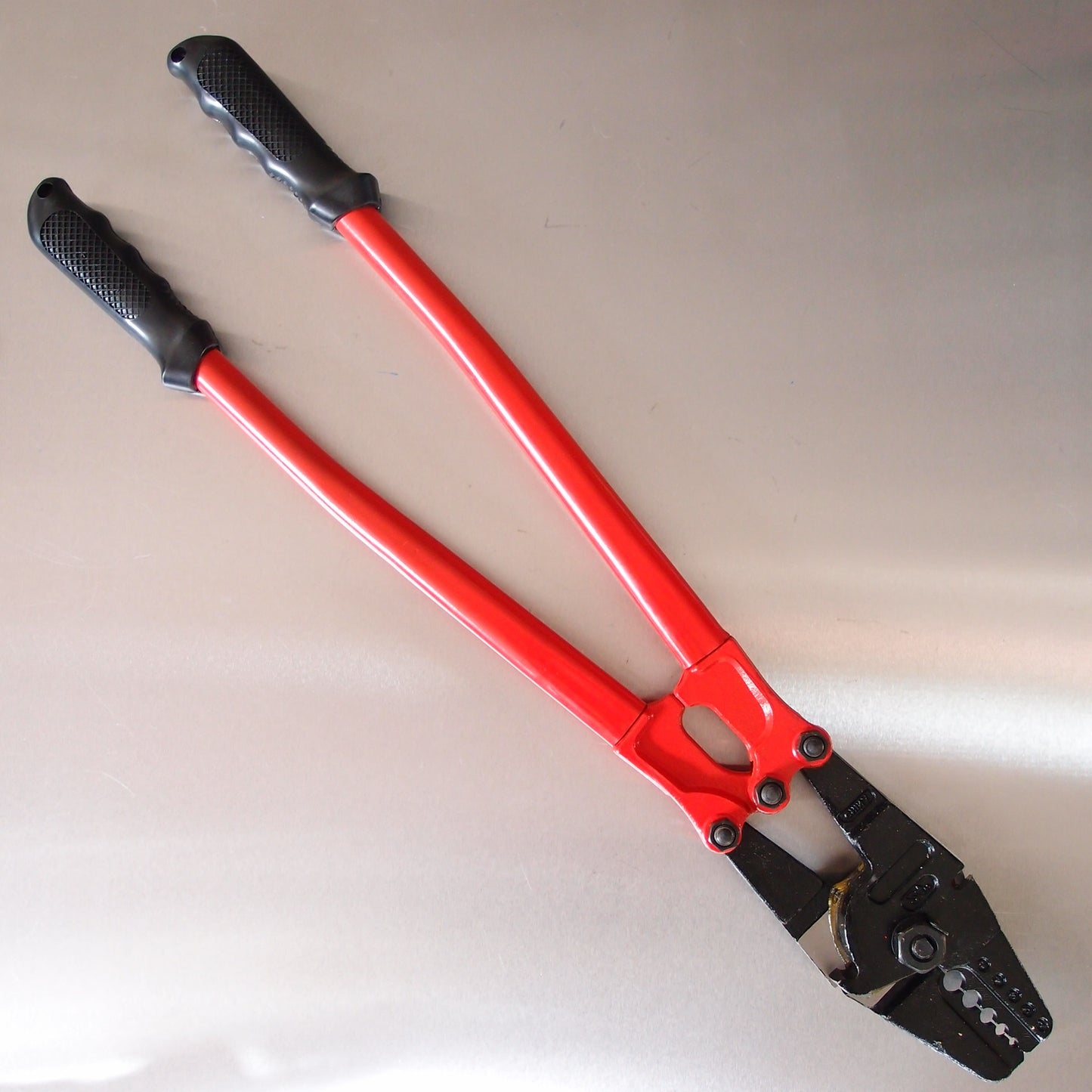 Wire Rope Swaging/Crimping/Rigging Tool - Handheld - Built-In Cutter