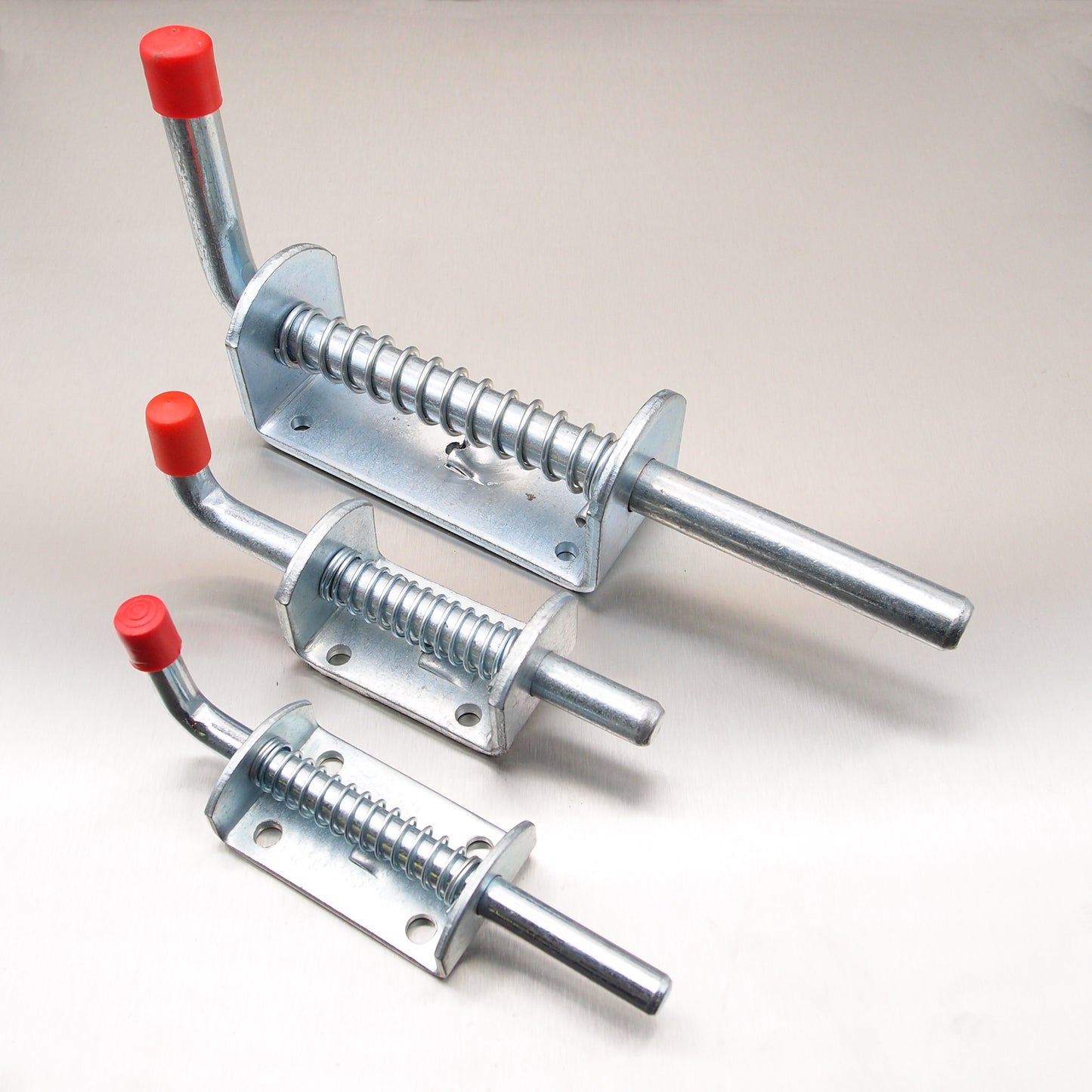 Spring Loaded Bolt - Zinc Plated