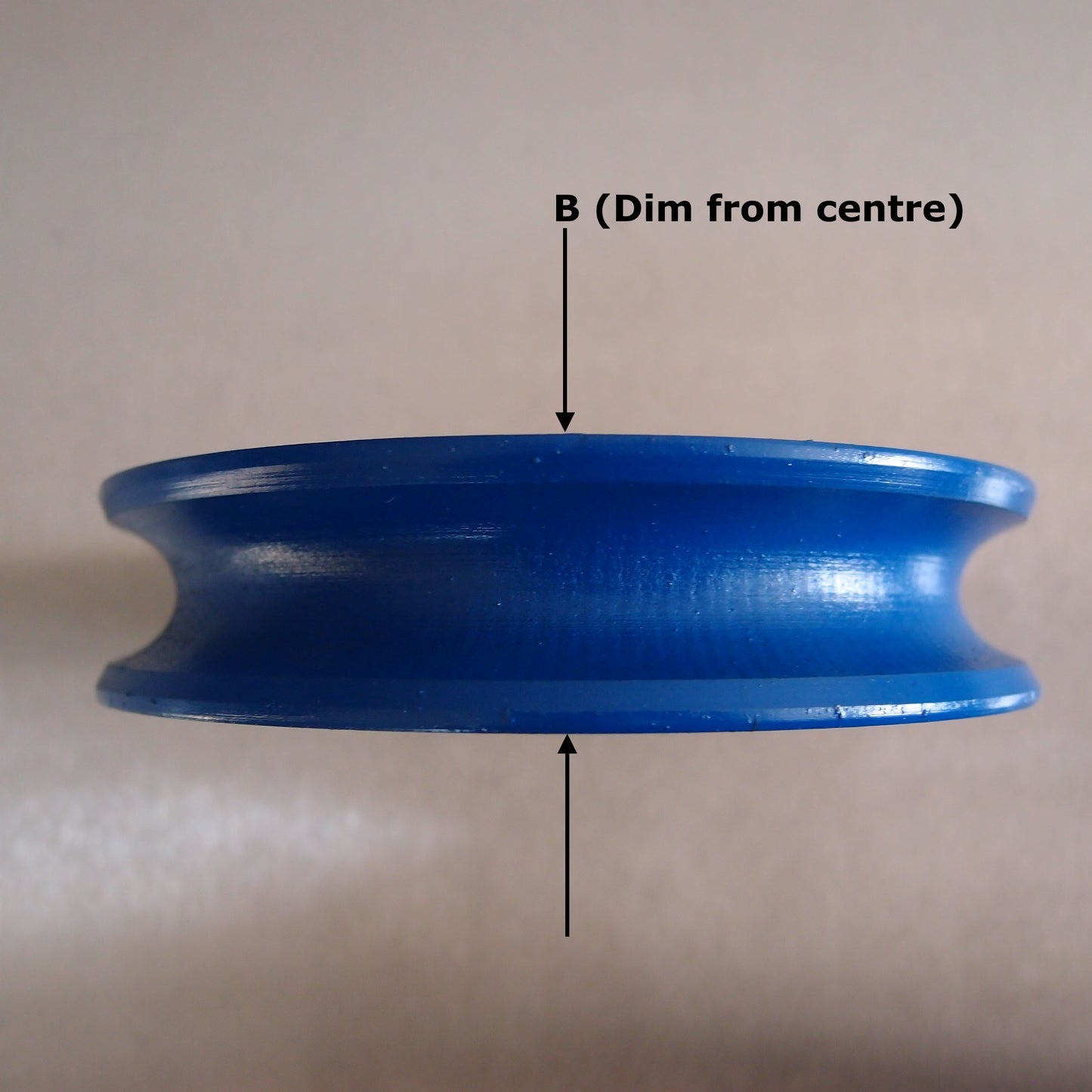 Painted Cast Iron Sheaves with Sintered Steel Bush - Pulley wheel