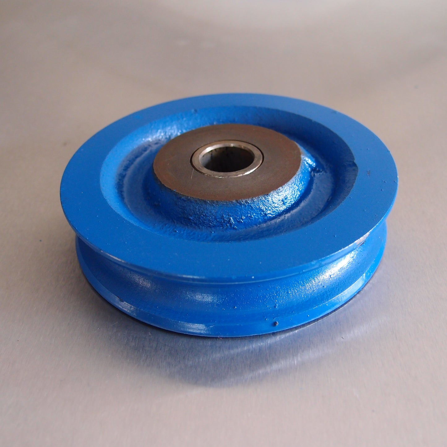 Painted Cast Iron Sheaves with Sintered Steel Bush - Pulley wheel