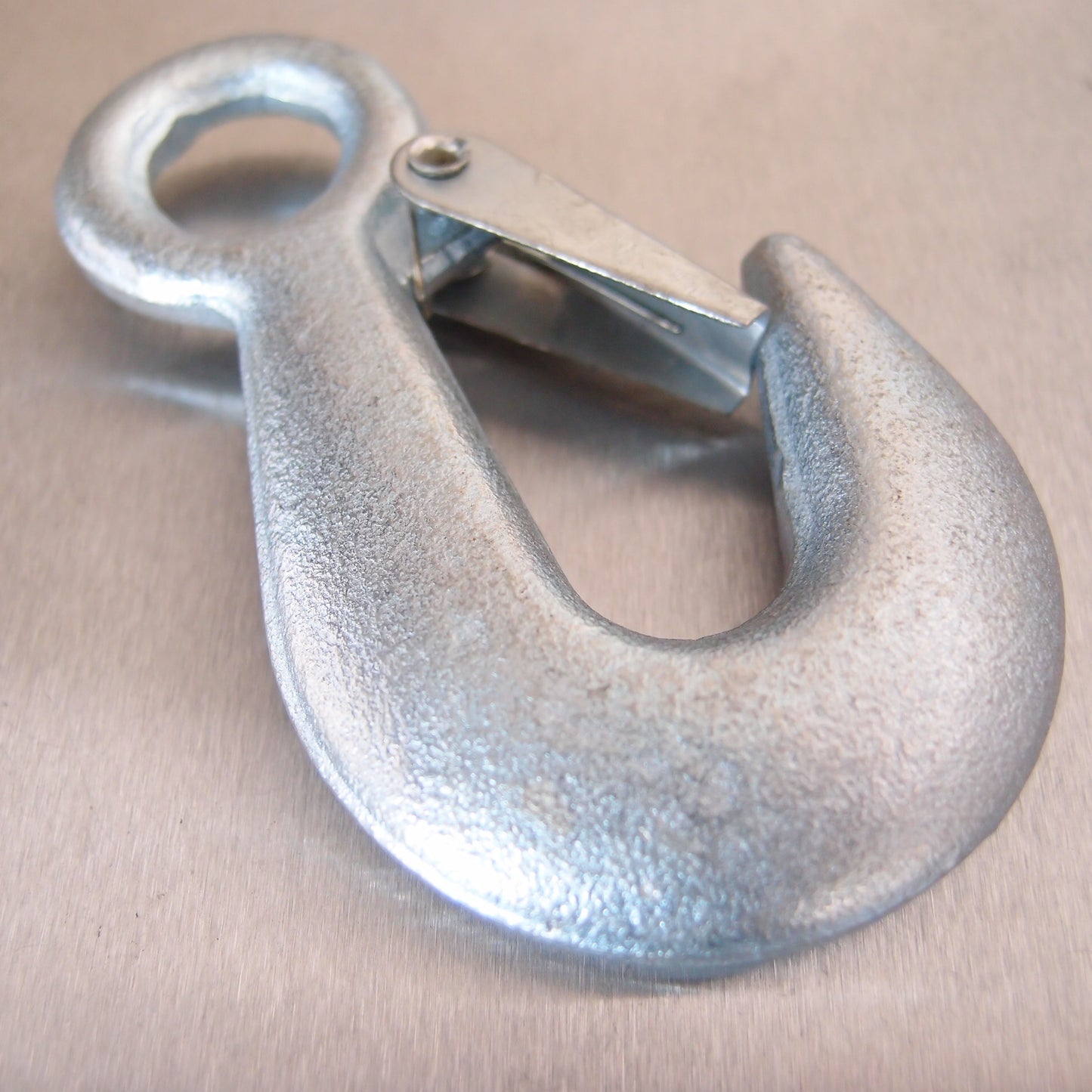 Eye Type Safety Hook - Zinc Plated