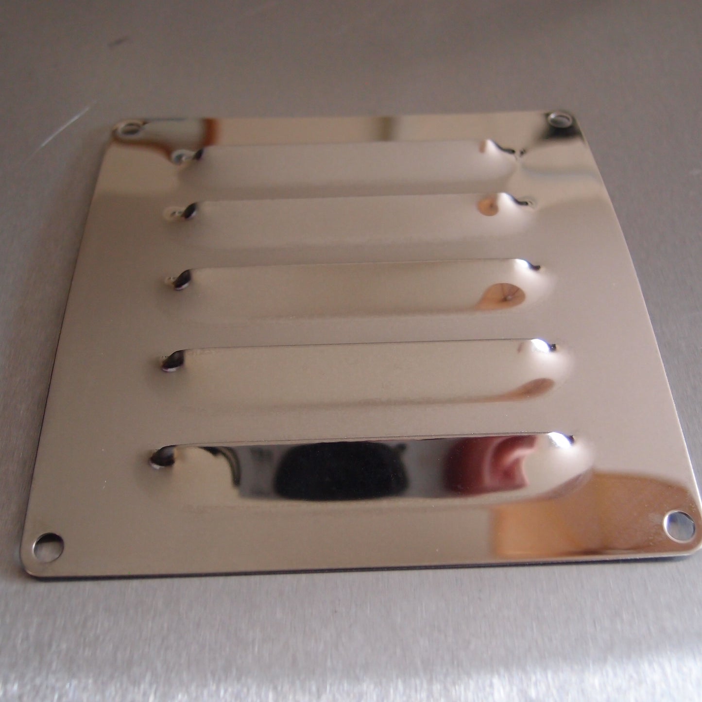 120mm x 120mm Stainless Steel Vertical Vent AISI 304