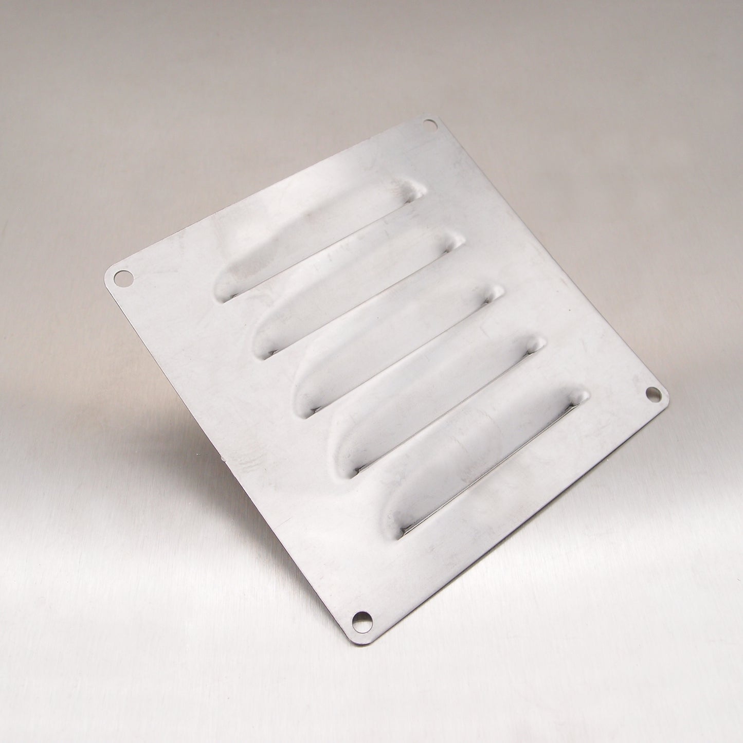 120mm x 120mm Stainless Steel Vertical Vent AISI 304