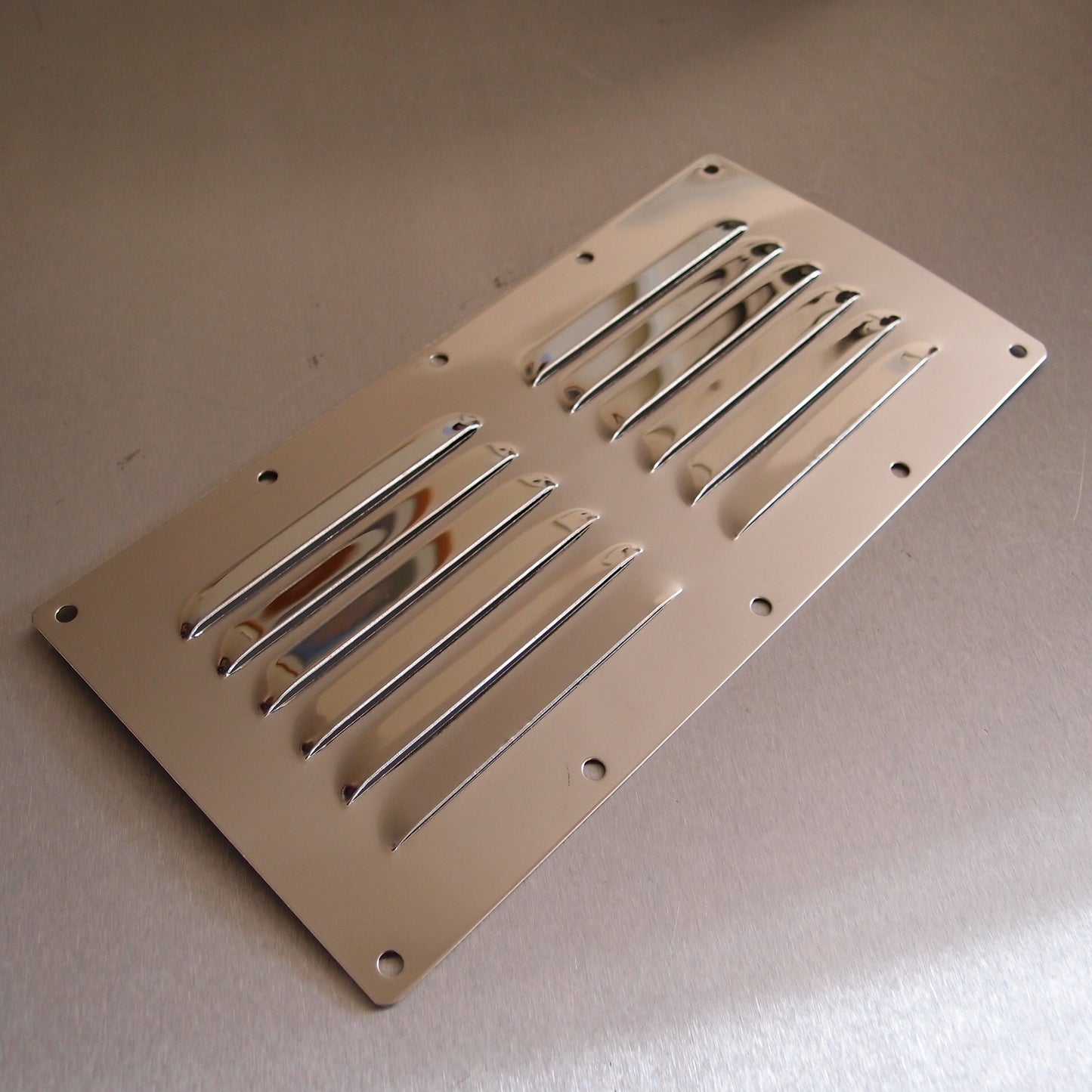 115mm x 230mm Stainless Steel Horizontal Vent LARGE AISI 304