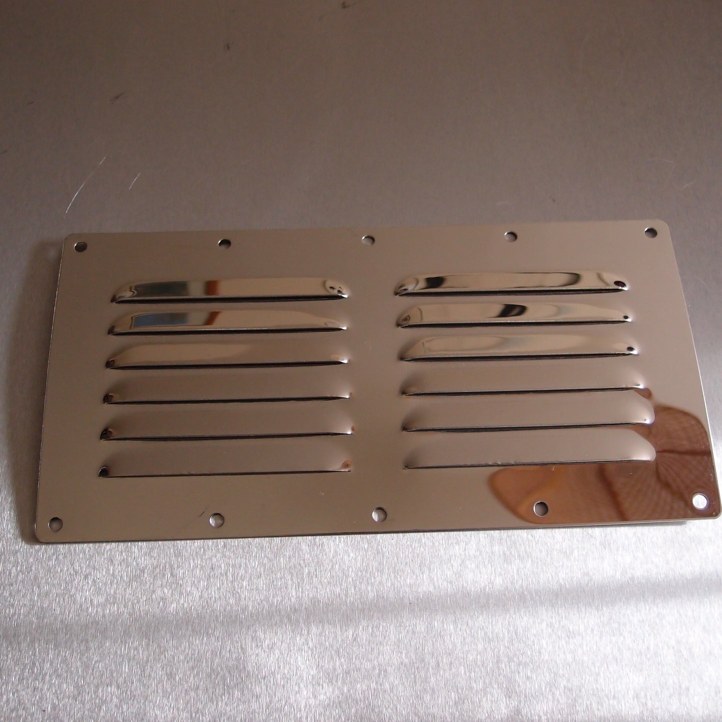 115mm x 230mm Stainless Steel Horizontal Vent LARGE AISI 304