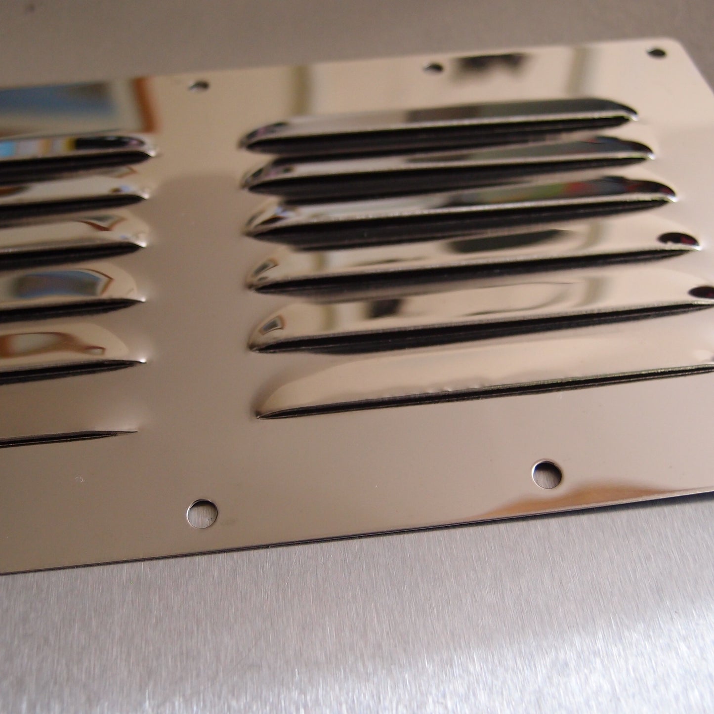 115mm x 230mm Stainless Steel Horizontal Vent LARGE AISI 304