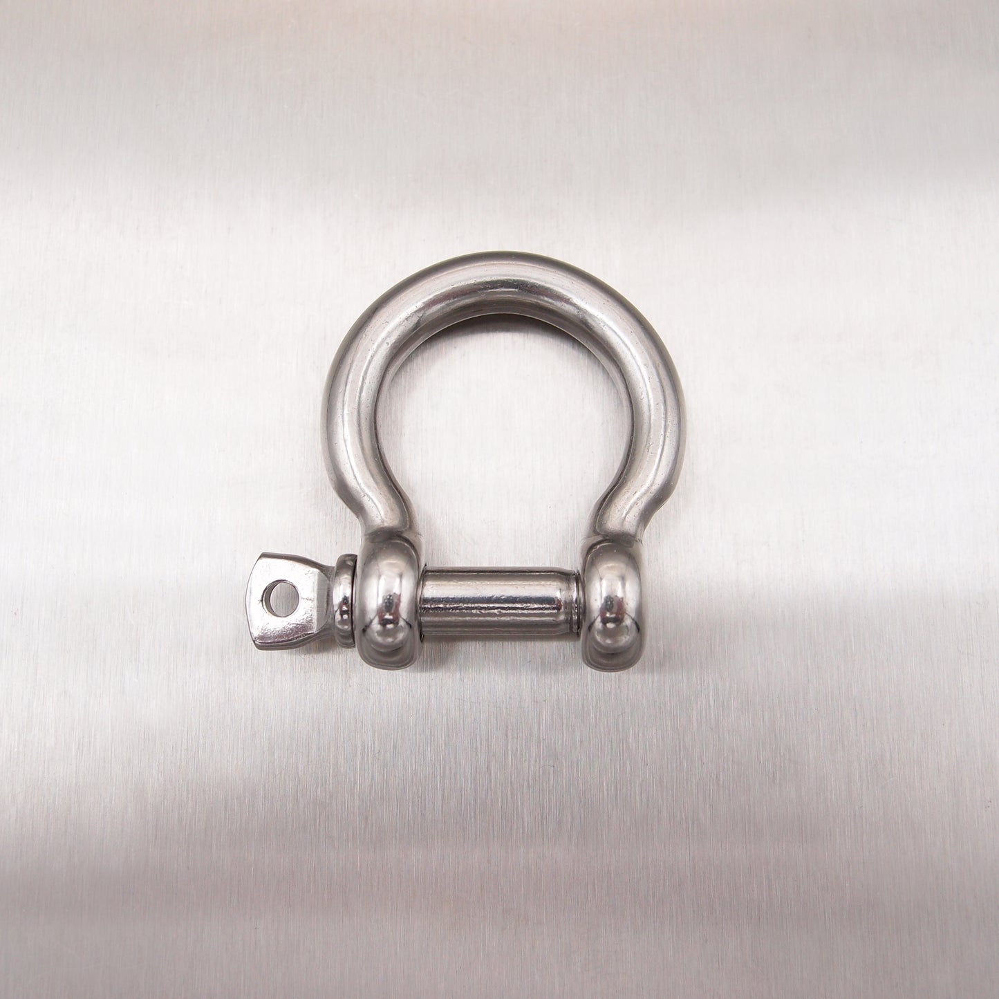 Stainless Steel Bow Shackle - with Screwed Collar Pin - AISI 316