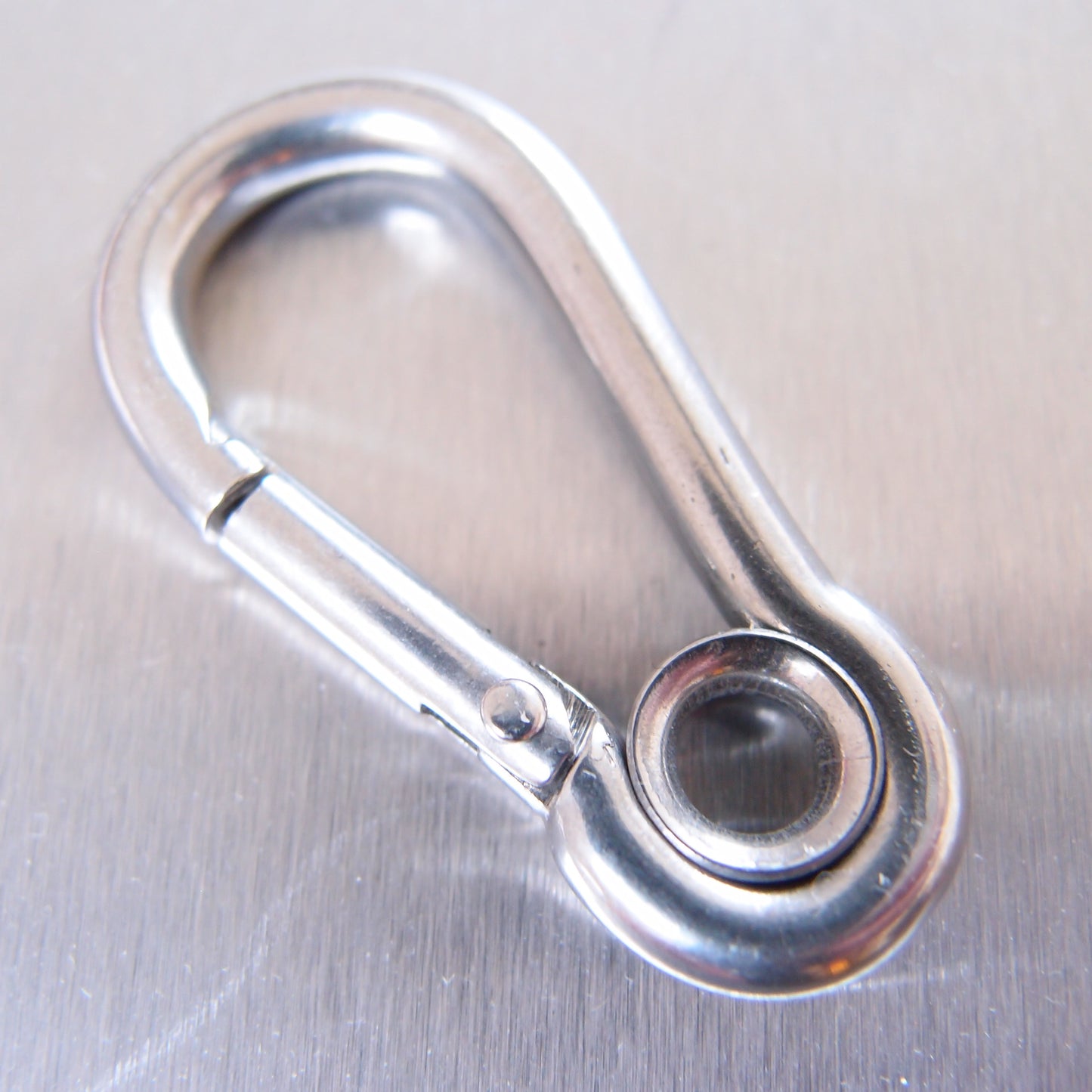 Stainless Steel Carbine Hooks - with Eyelet - AISI 316