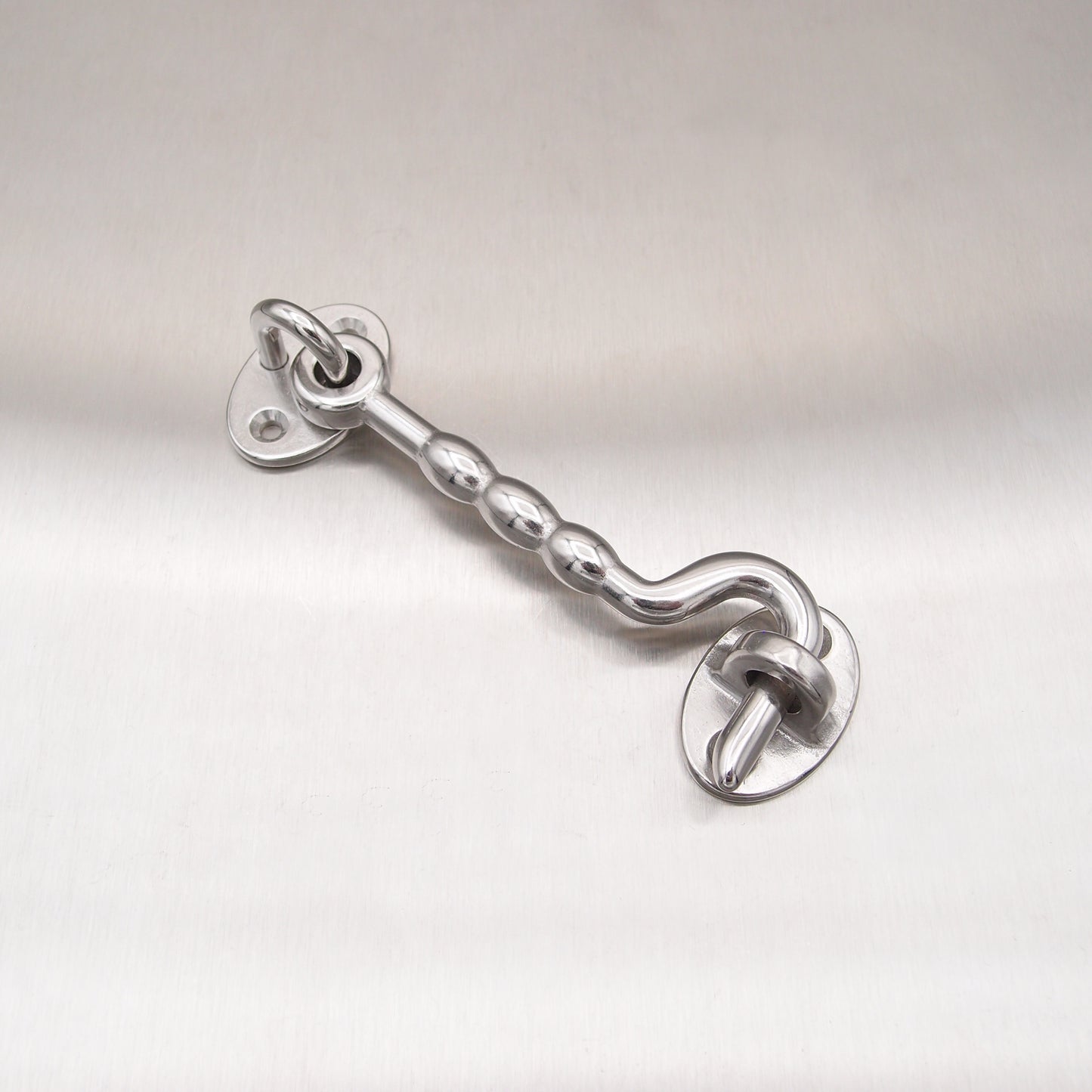 Stainless Steel Cabin Door Hooks with Plate - AISI 316