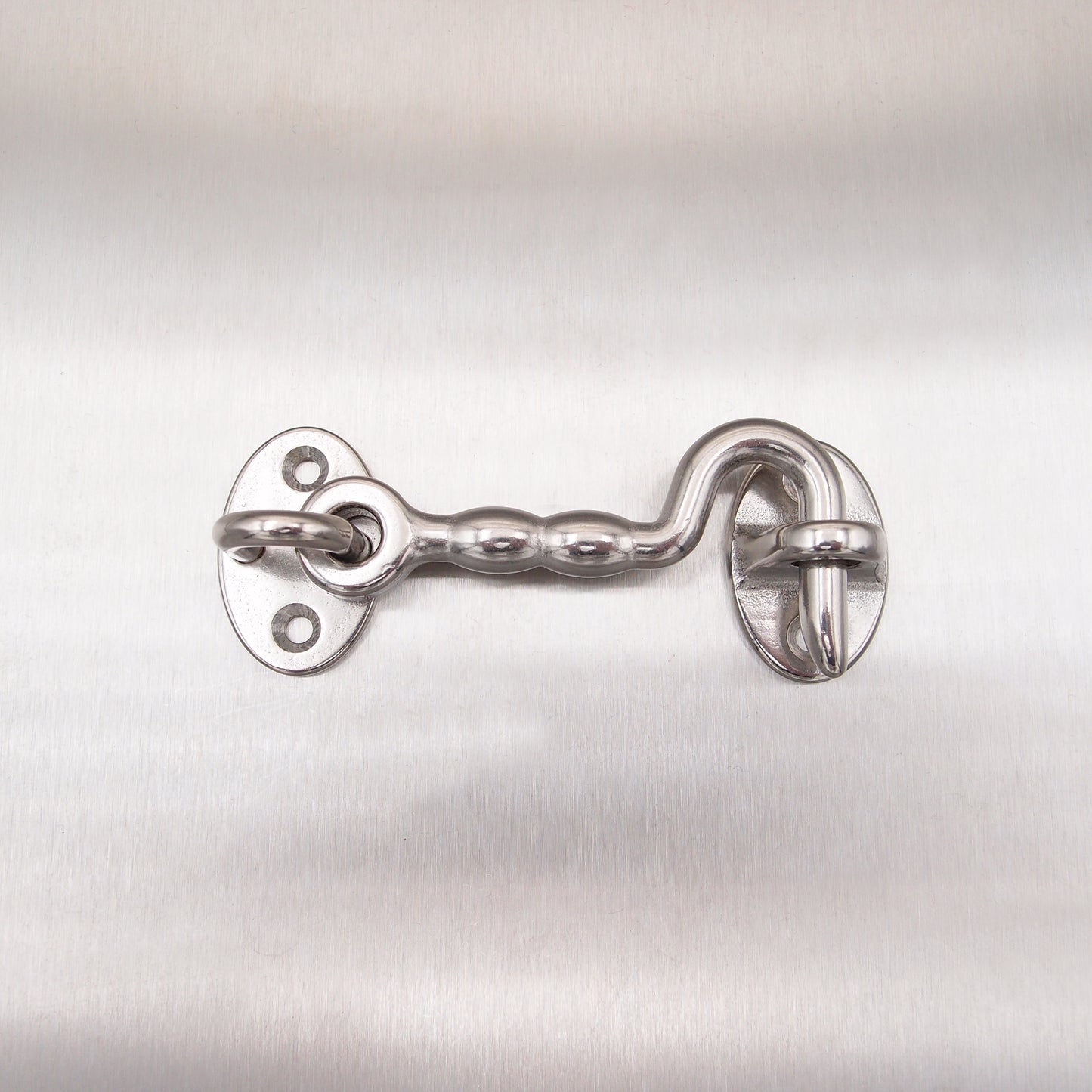 Stainless Steel Cabin Door Hooks with Plate - AISI 316