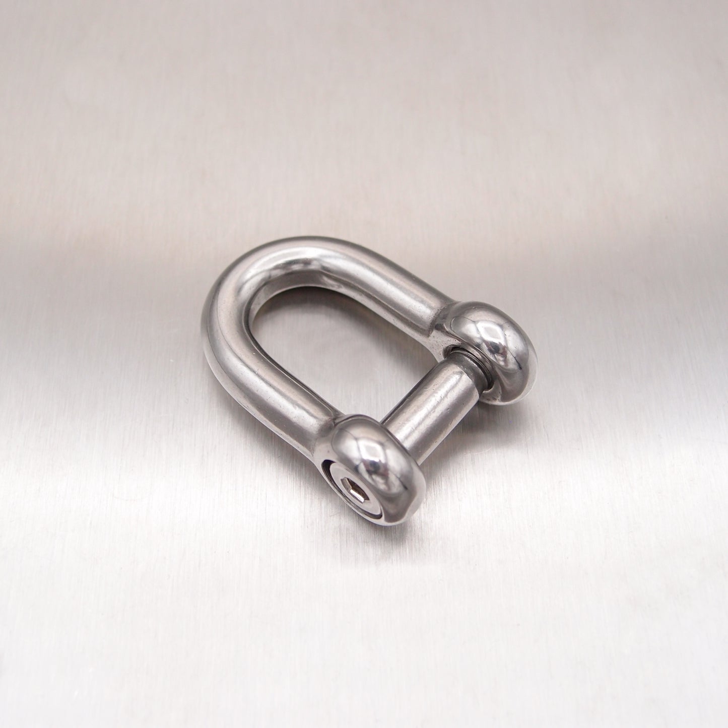 Stainless Steel Dee Shackles - with Allen Key Flush Pin (Hexagon Socket) - AISI 316