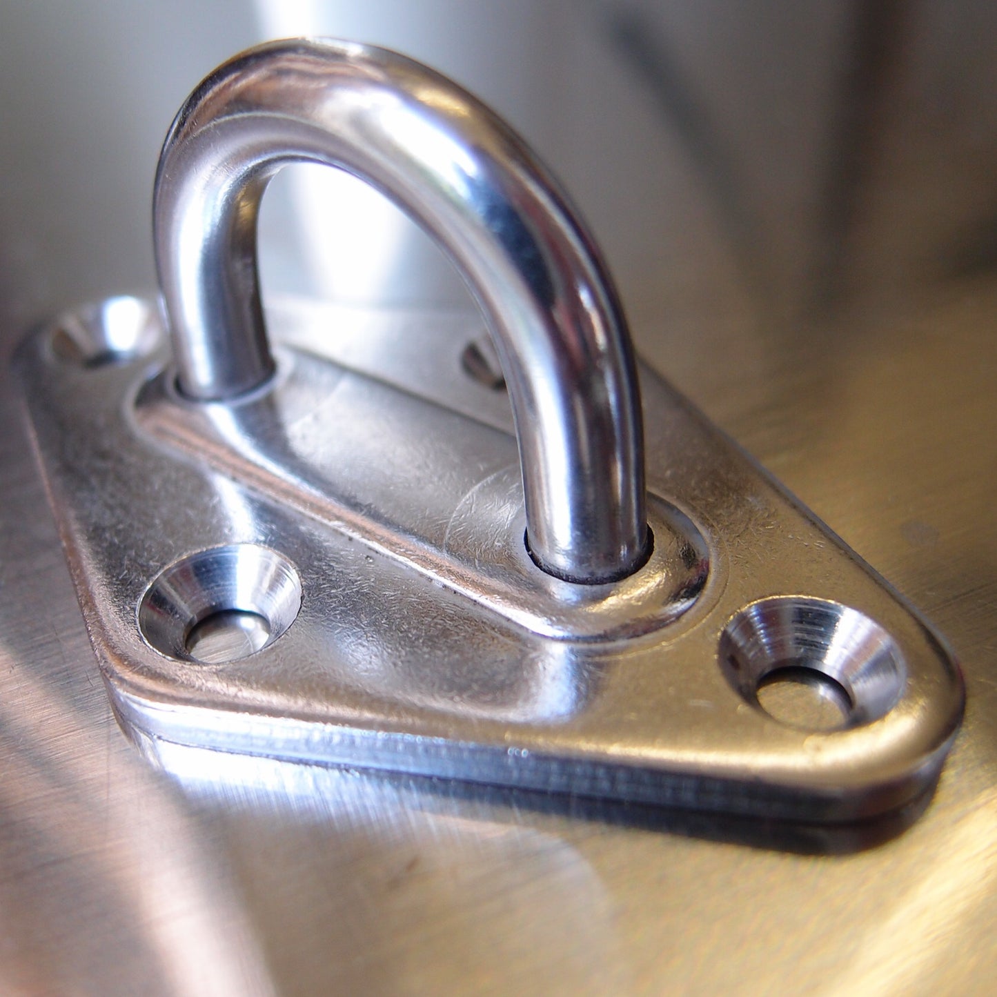 Stainless Steel Four Hole Diamond Eye Plates AISI 304