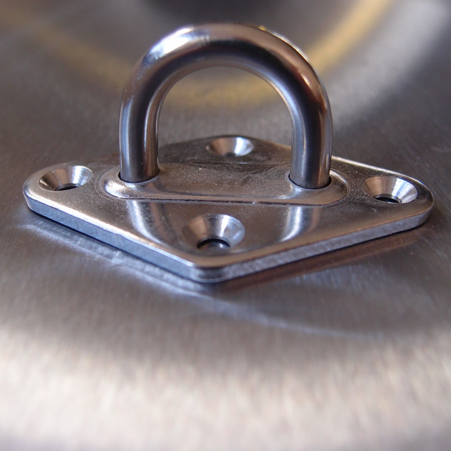 Stainless Steel Four Hole Diamond Eye Plates AISI 304
