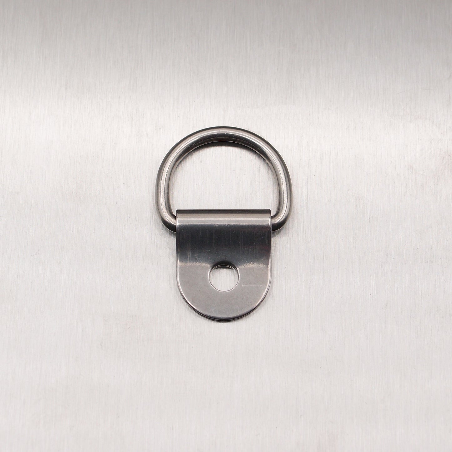 3mm x 20mm Stainless Steel Dee Ring and Cleat - AISI 316