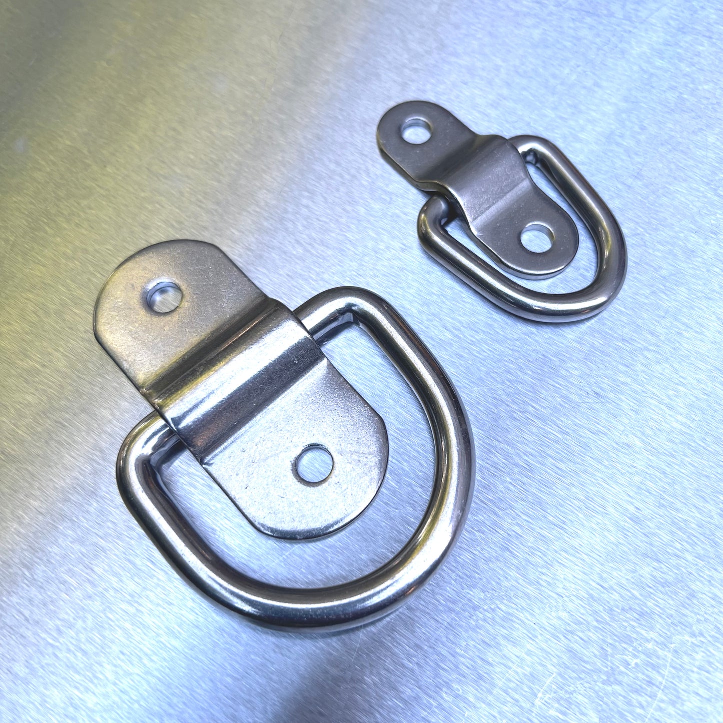 Stainless Steel Dee Ring & Mounting Bracket