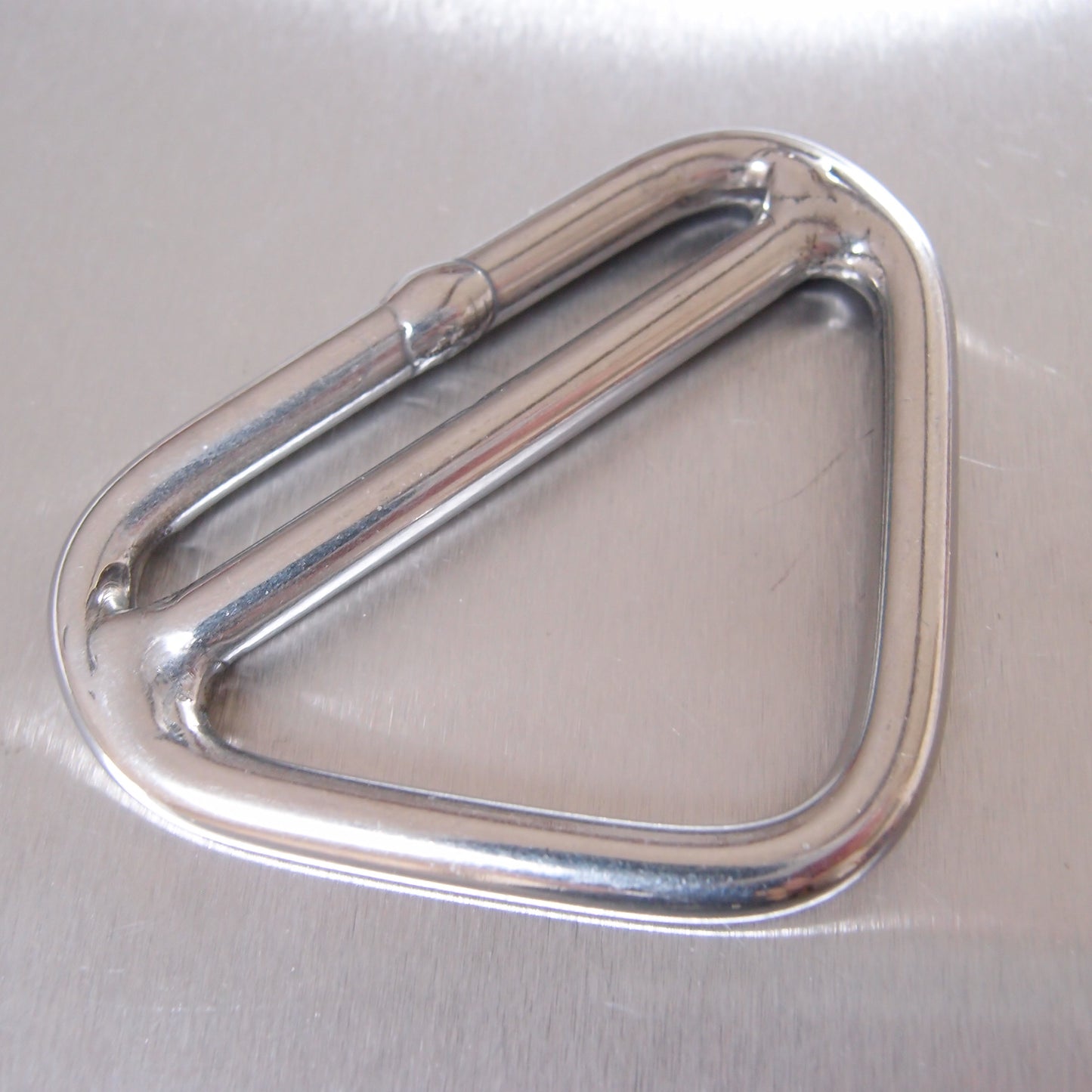 Stainless Steel Double Bar Triangular Rings - AISI 316