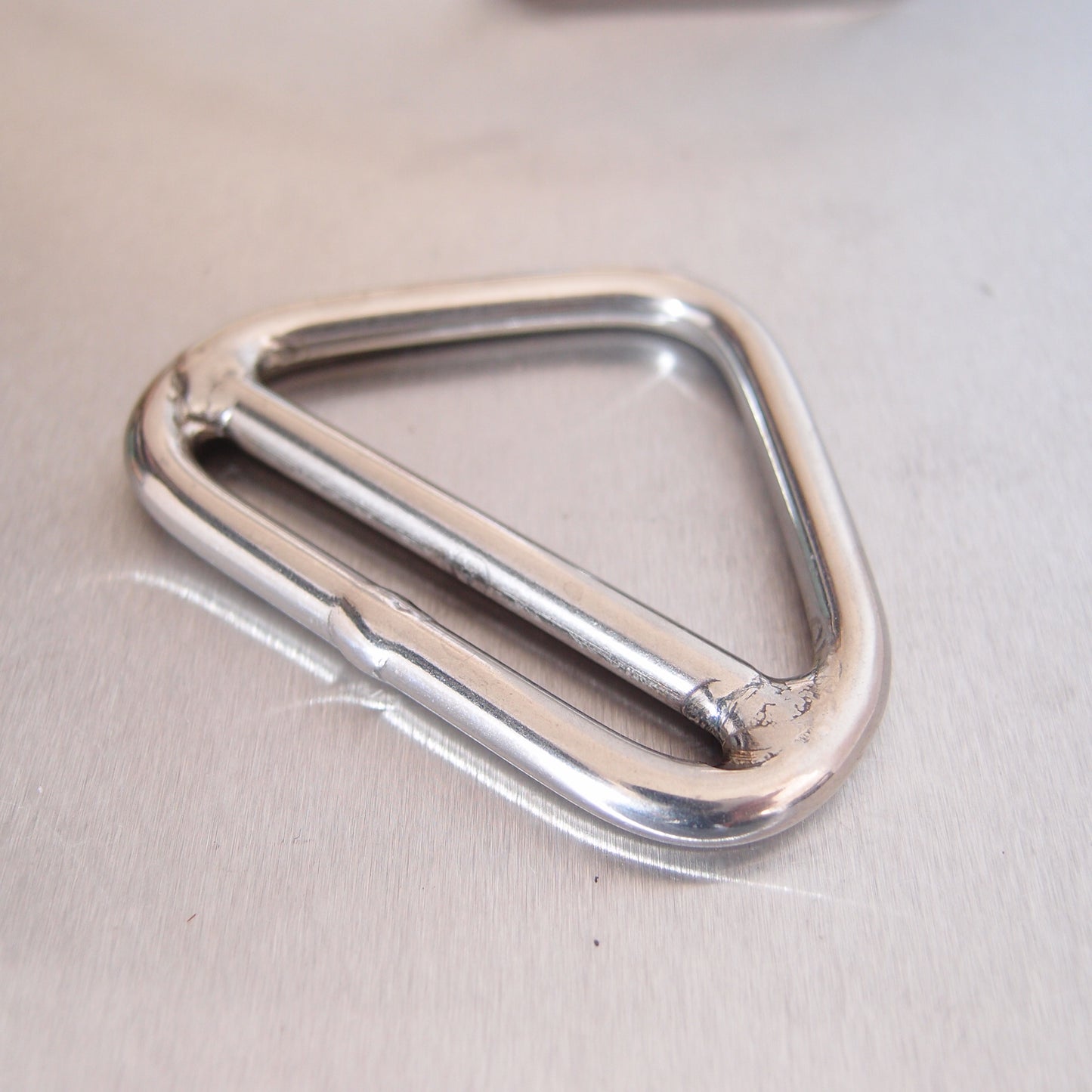 Stainless Steel Double Bar Triangular Rings - AISI 316