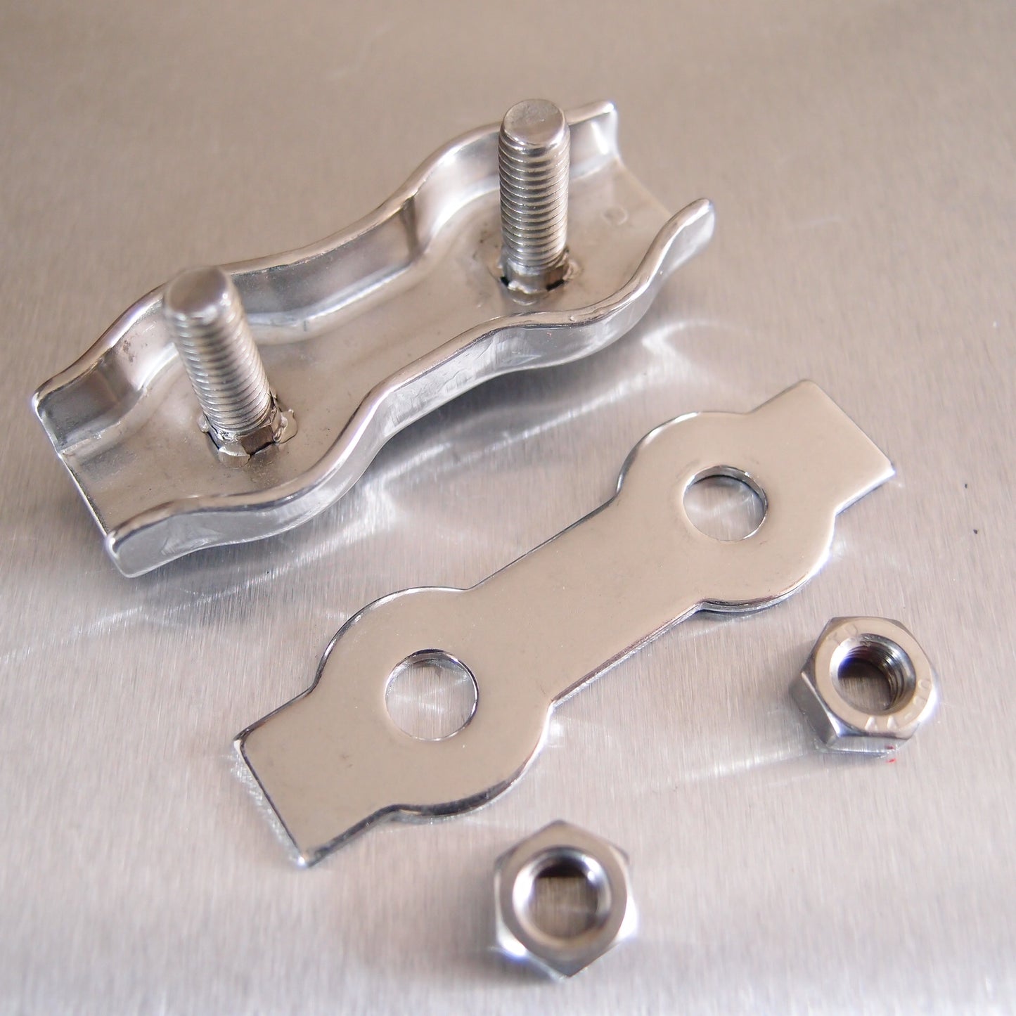 Stainless Steel Duplex Wire Rope Grips - AISI 316
