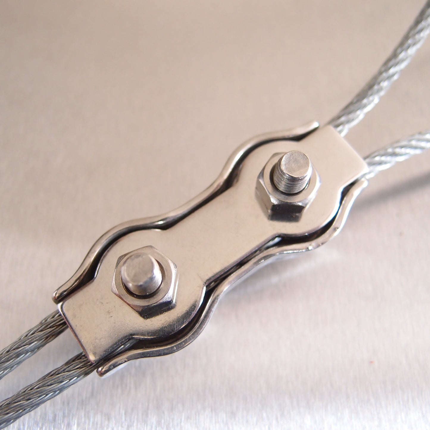 Stainless Steel Duplex Wire Rope Grips - AISI 316