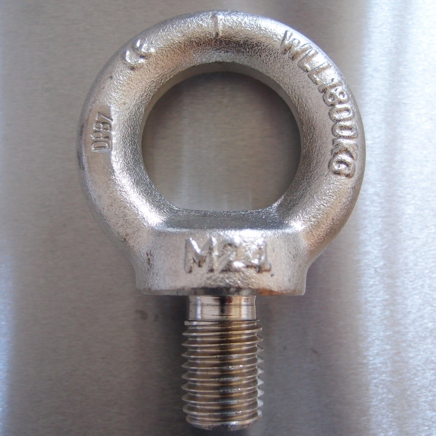 Stainless Steel Forged Eyebolts to DIN 580 Tested - AISI 316