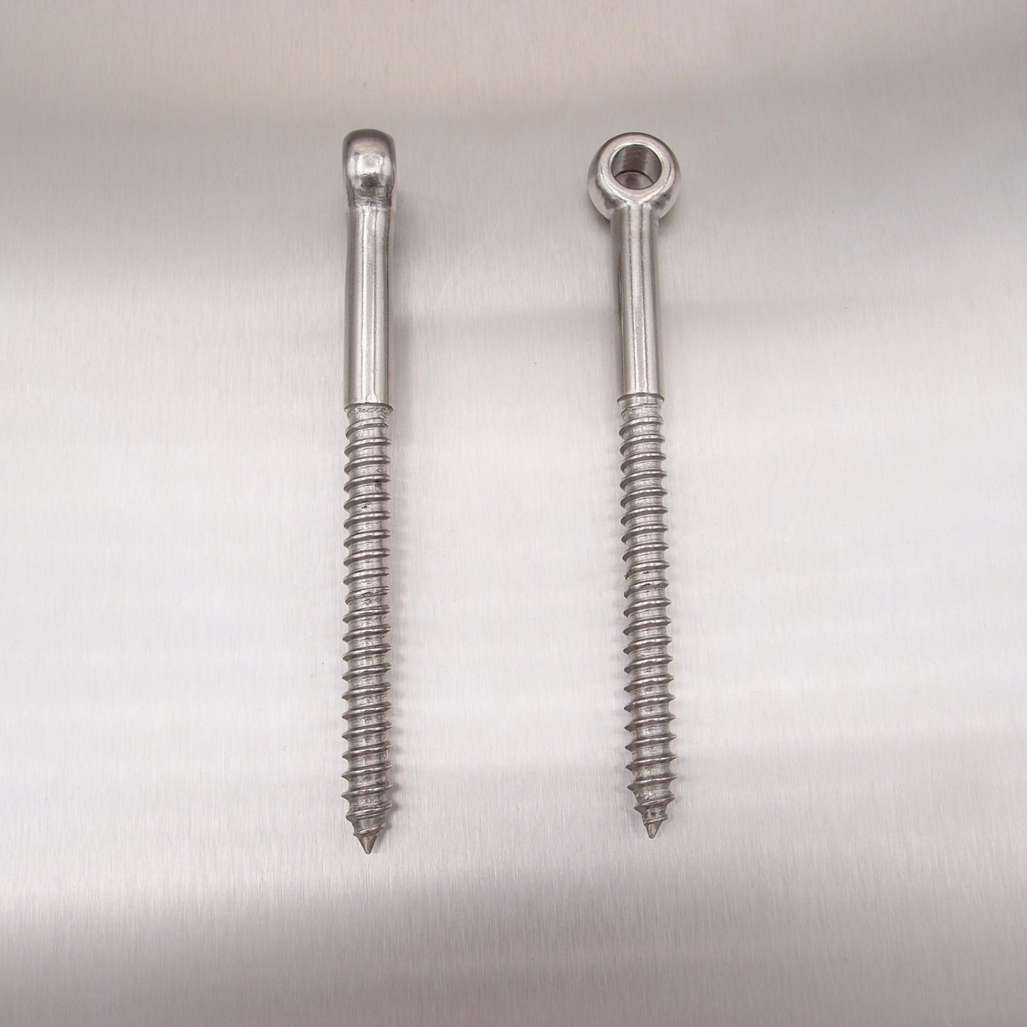 Stainless Steel Woodscrew Eye Bolt with Small Eye - AISI 316