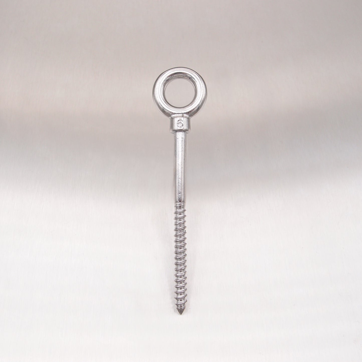 Stainless Steel Eyebolt with Lag Thread - Woodscrew Thread - AISI 316