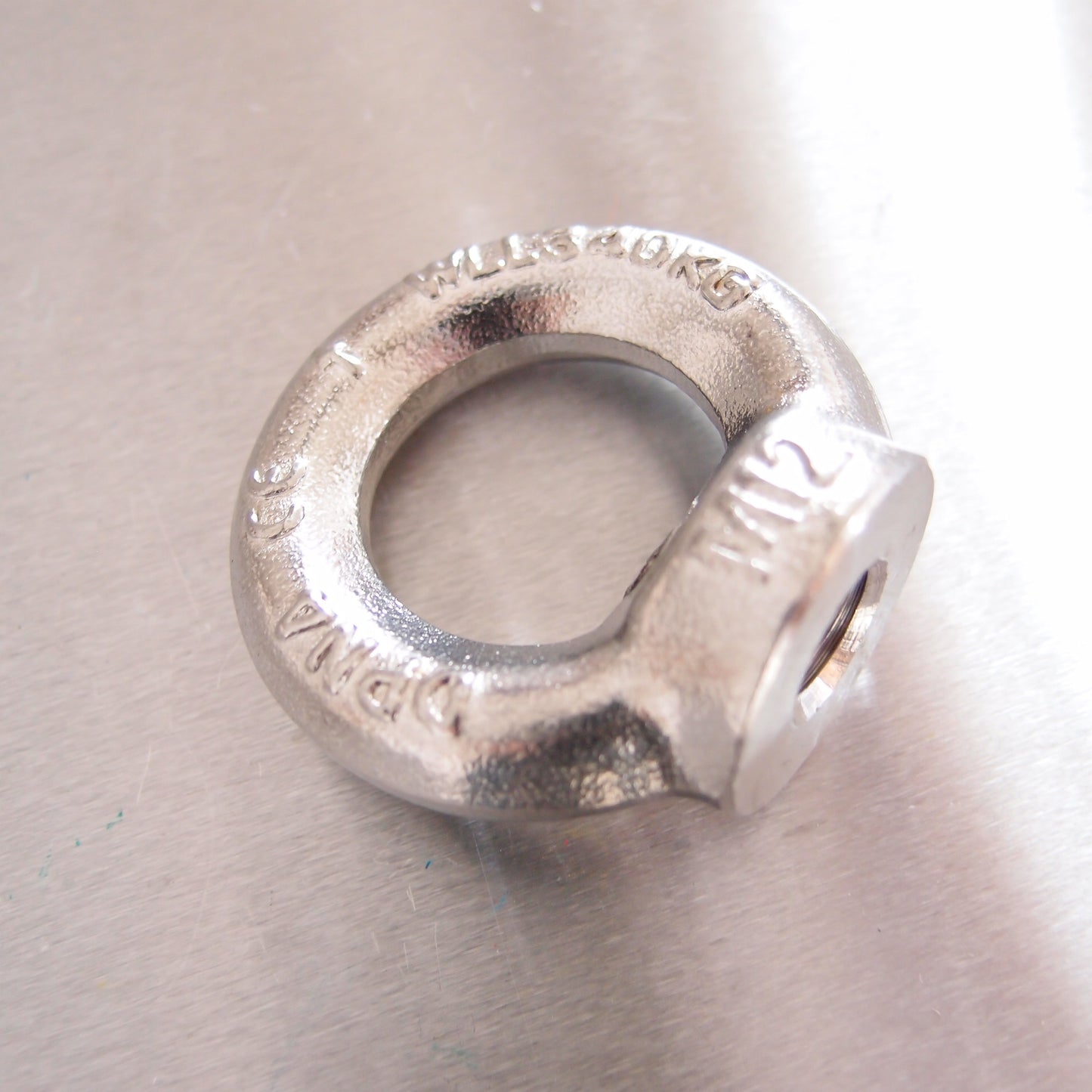 Stainless Steel forged Lifting Eyenuts - to DIN 582 Tested - AISI 316