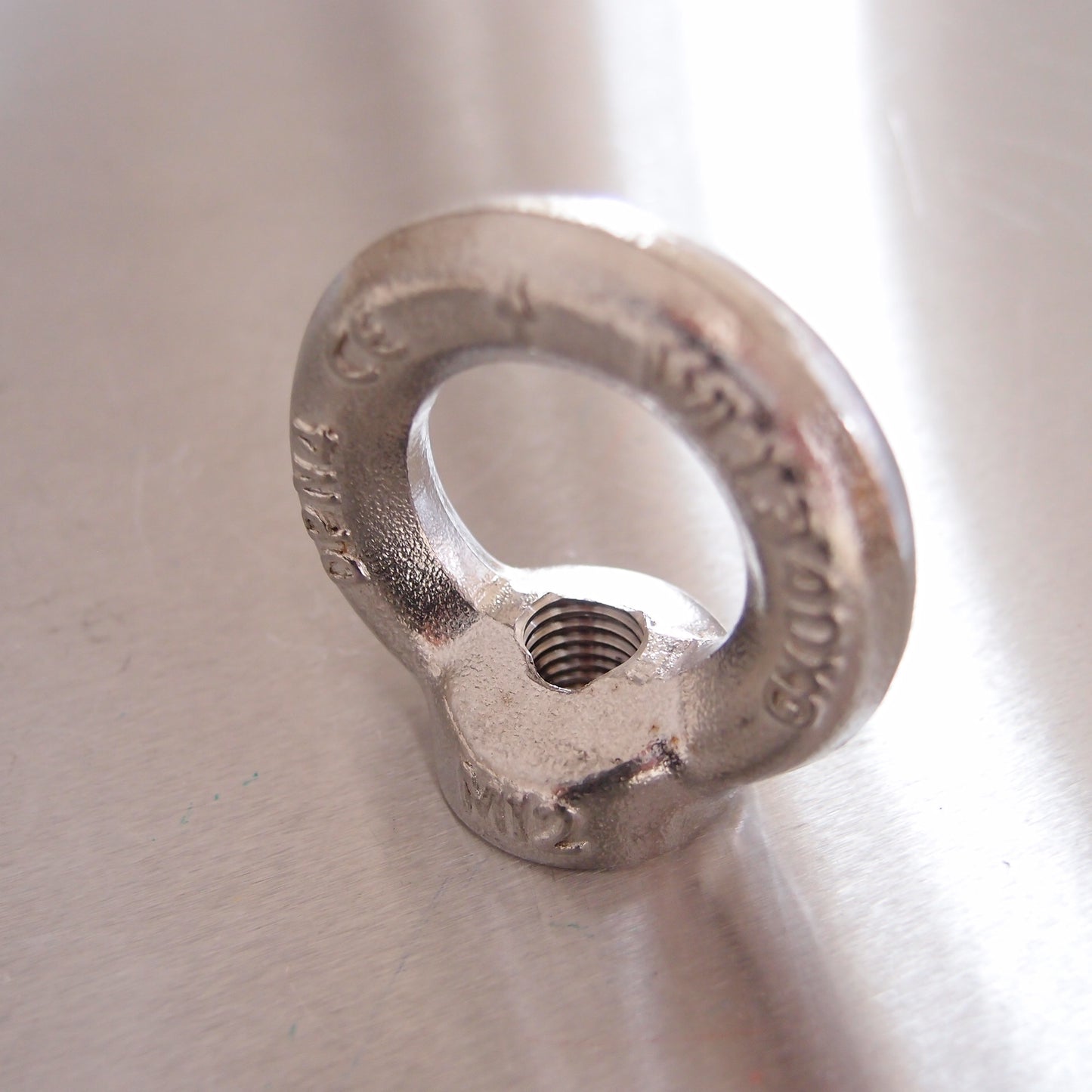 Stainless Steel forged Lifting Eyenuts - to DIN 582 Tested - AISI 316