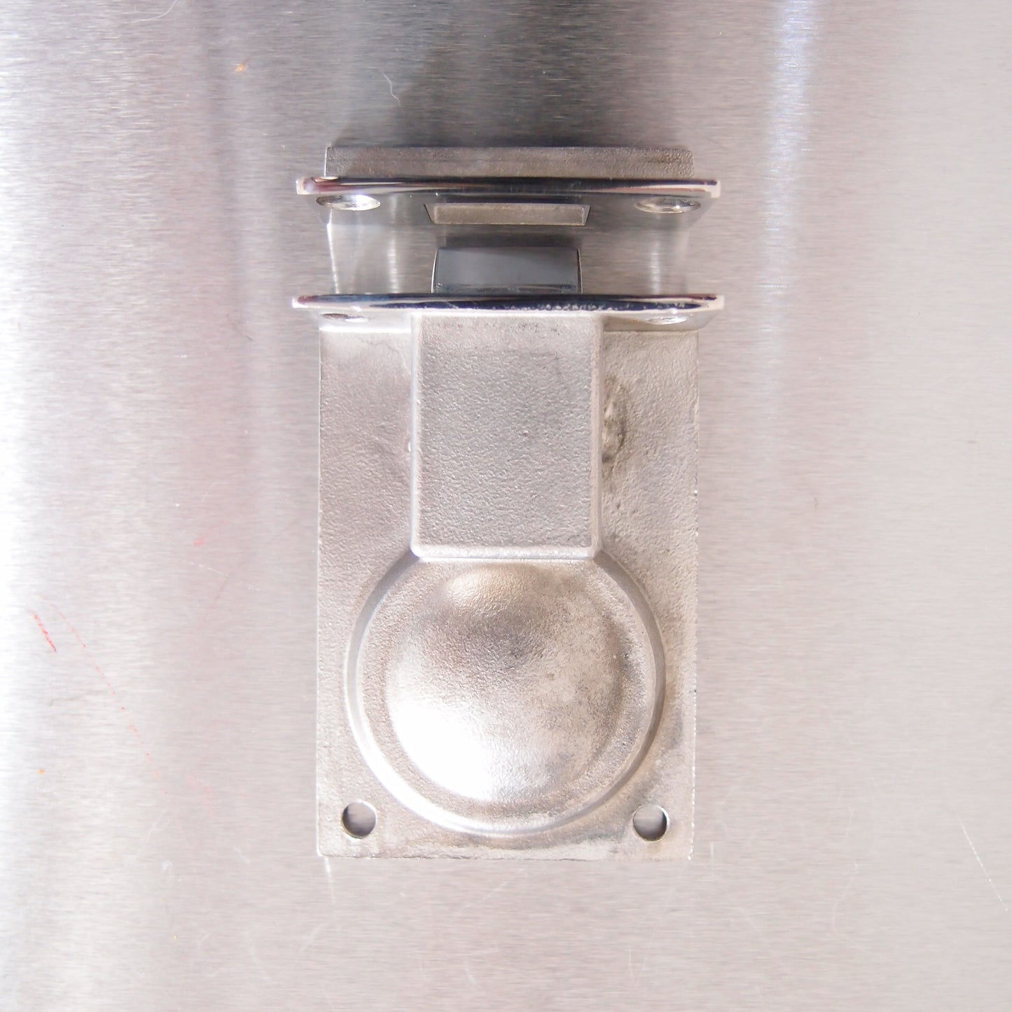Flush Lifting Pull with Catch and Strike Plate Stainless Steel - AISI316