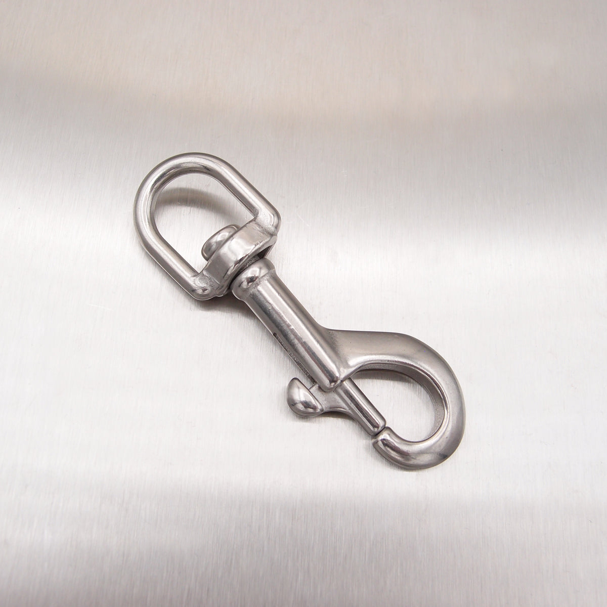 Stainless Steel Swivel Eye Bolt / Trigger Snap Hook - AISI 316