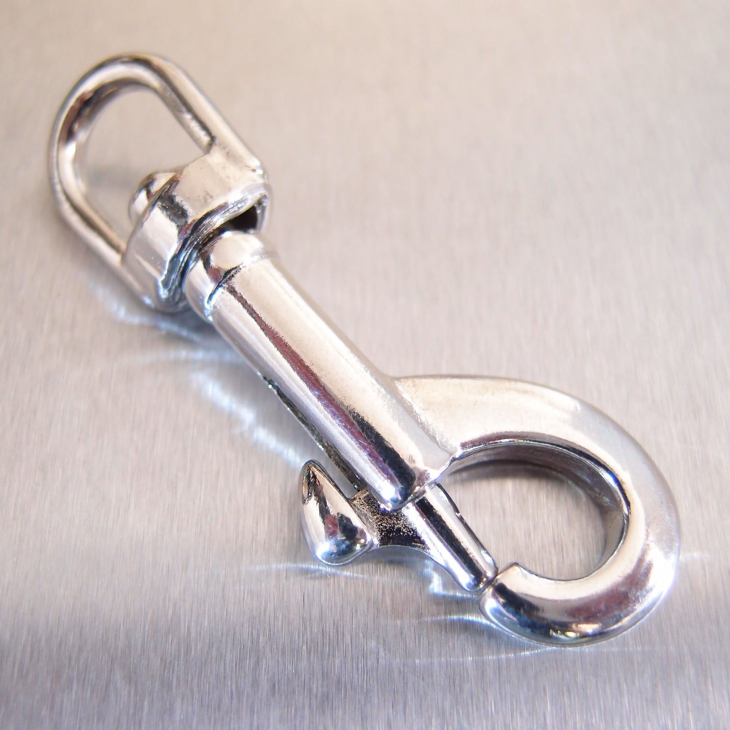 Stainless Steel Swivel Eye Bolt / Trigger Snap Hook - AISI 316