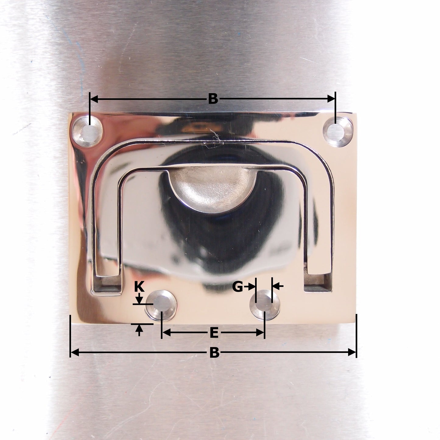 Stainless Steel Lifting Handle - AISI 316