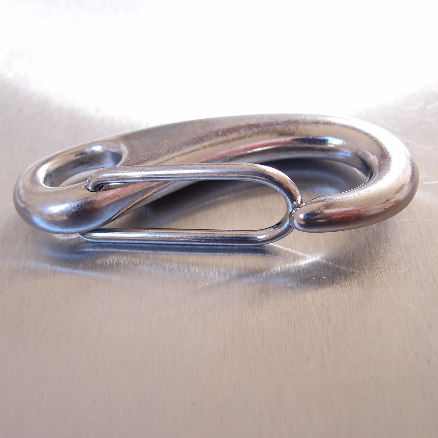 Stainless Steel Spring Snap Tack Hook - AISI 316